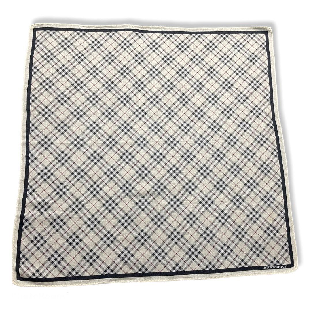 Burberry × Vintage Burberry Handkerchief / Neckerchief / Headscarf Size ONE SIZE - 2 Thumbnail