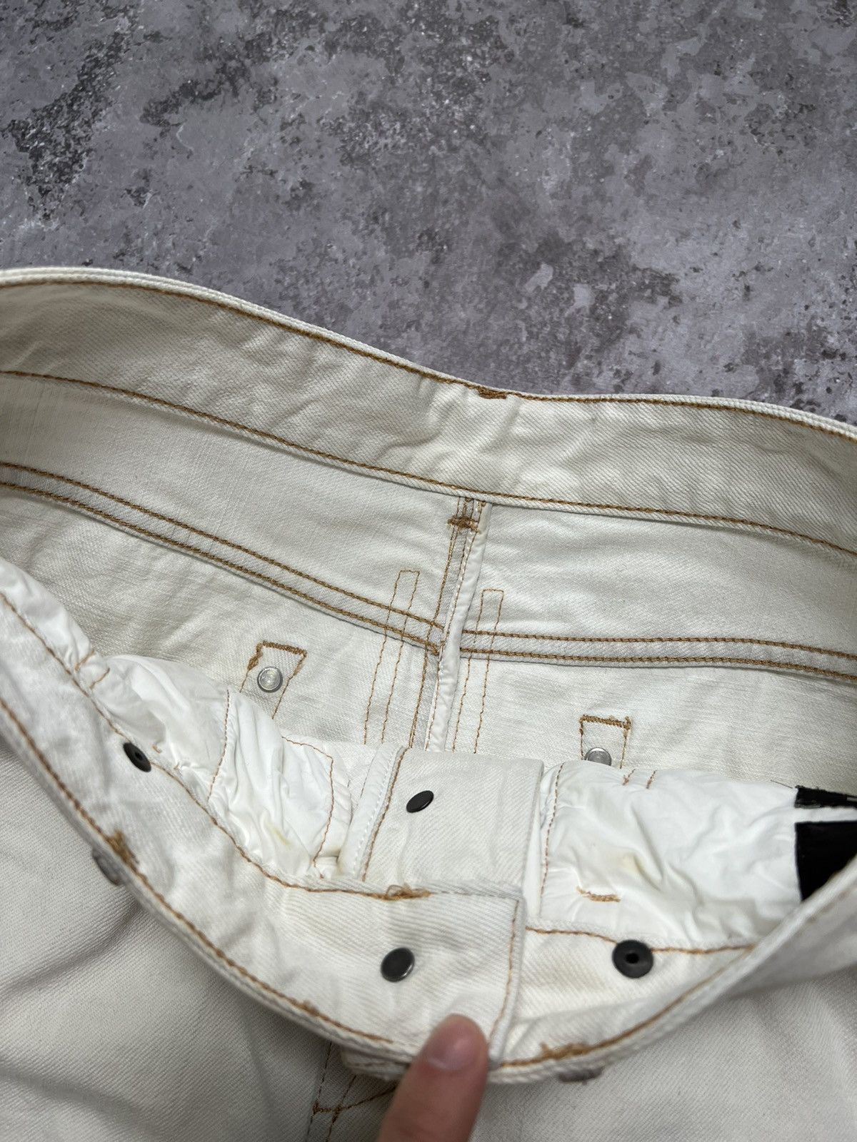 Rick Owens × Rick Owens Drkshdw Rick Owens Drkshdw Collapse Cut Jeans Size US 28 / EU 44 - 4 Thumbnail