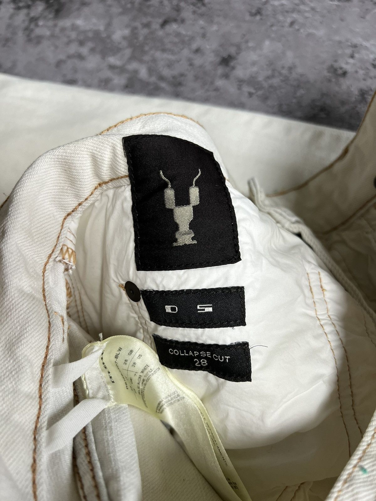 Rick Owens × Rick Owens Drkshdw Rick Owens Drkshdw Collapse Cut Jeans Size US 28 / EU 44 - 5 Thumbnail