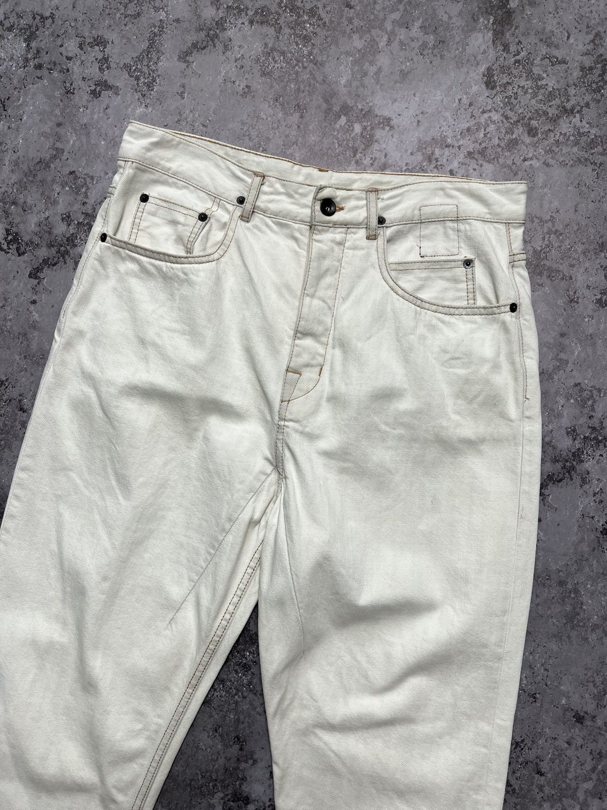 Rick Owens × Rick Owens Drkshdw Rick Owens Drkshdw Collapse Cut Jeans Size US 28 / EU 44 - 2 Thumbnail