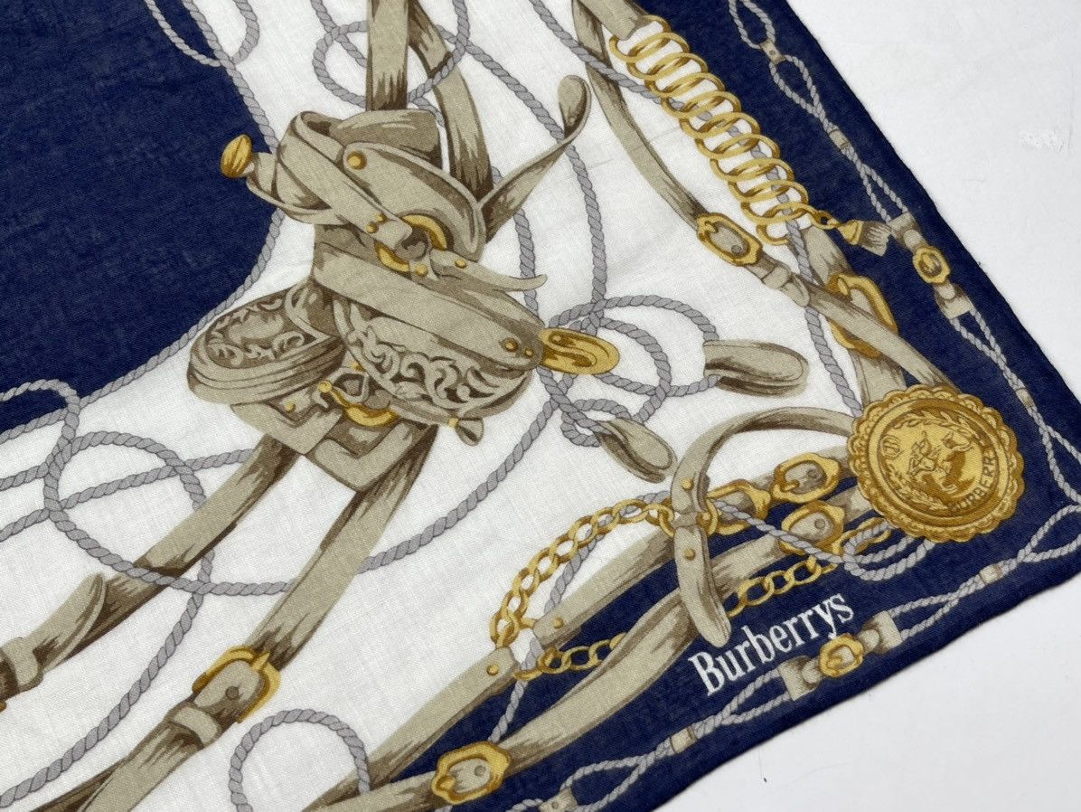 Burberry × Other × Vintage vintage burberry bandana handkerchief neckerchief HC0691 Size ONE SIZE - 5 Thumbnail