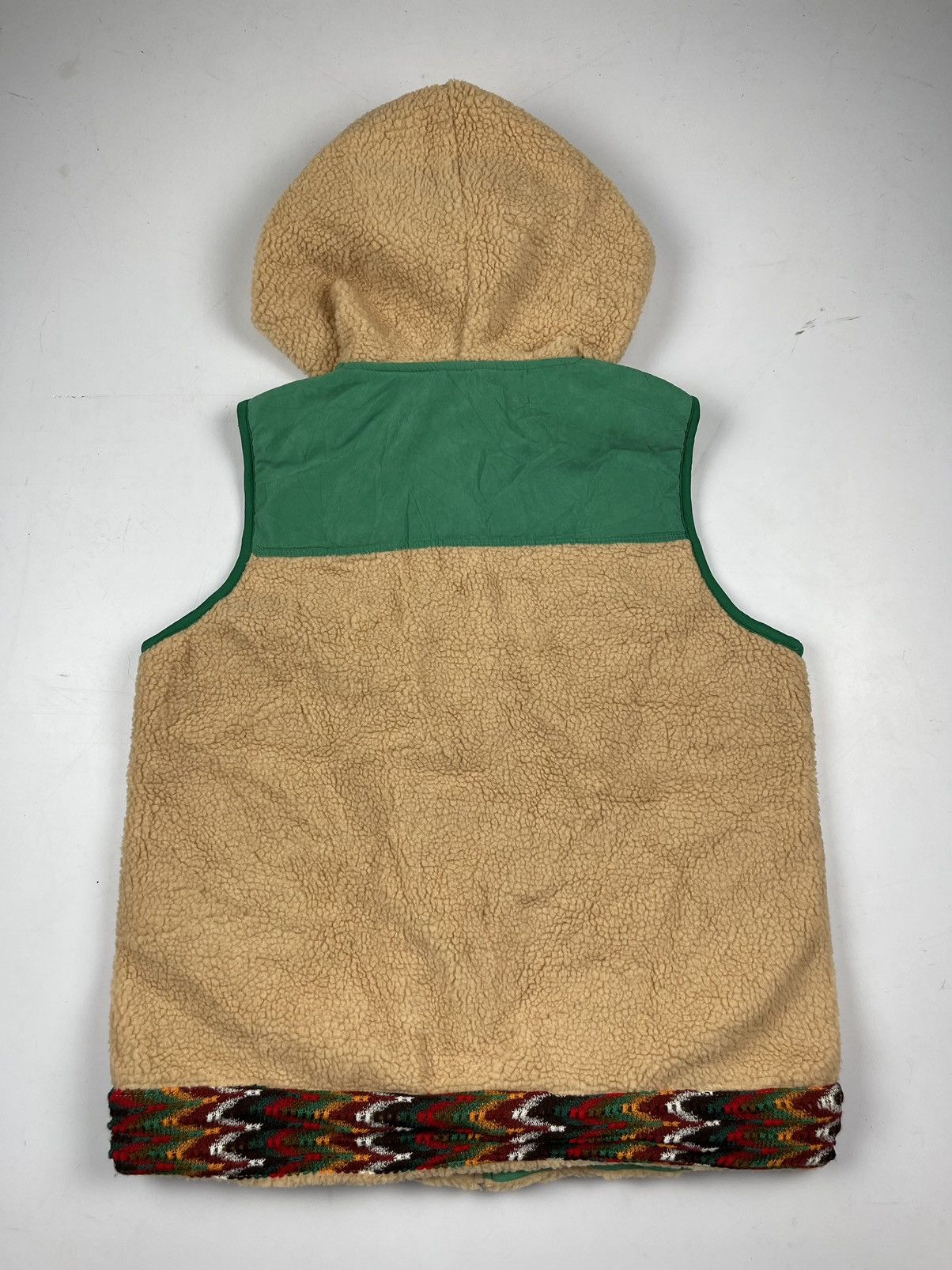 Japanese Brand titicaca fleece vest hoodie Size US L / EU 52-54 / 3 - 5 Thumbnail