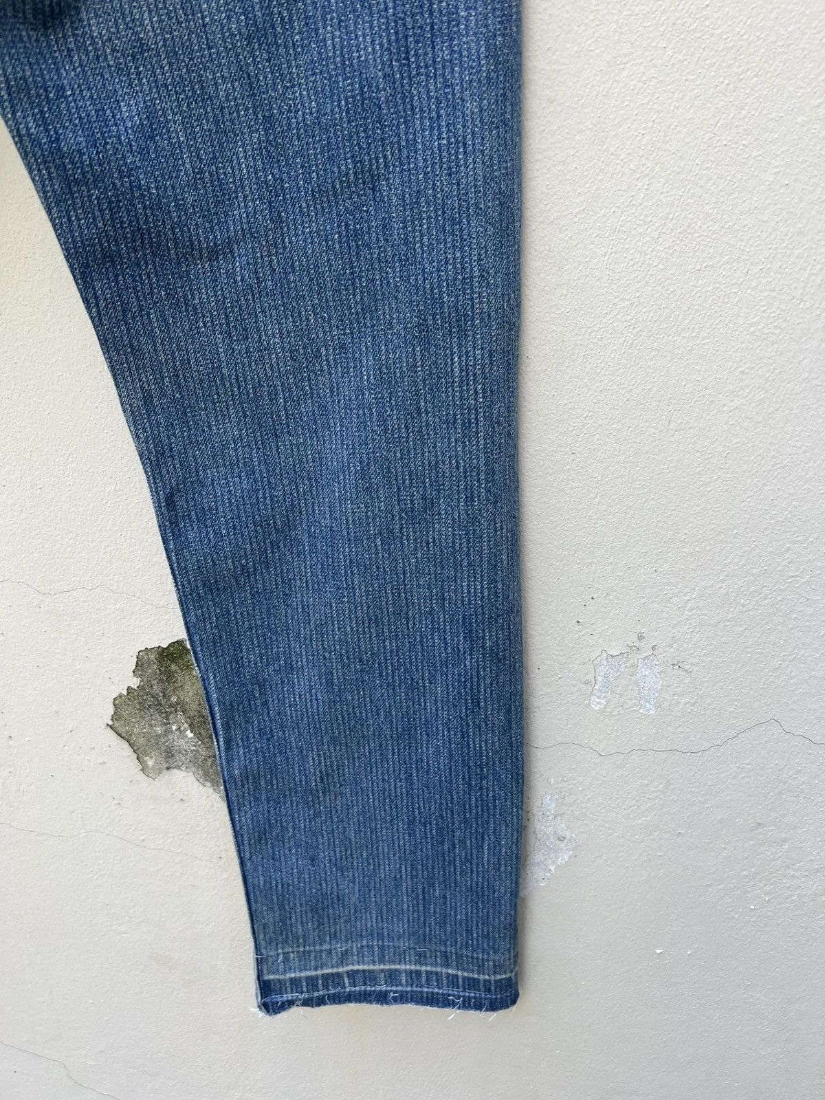 Levi's Vintage Rare! 80s Levi’s 501 Striped Twill Denim Fade Jeans Size US 29 - 20 Thumbnail