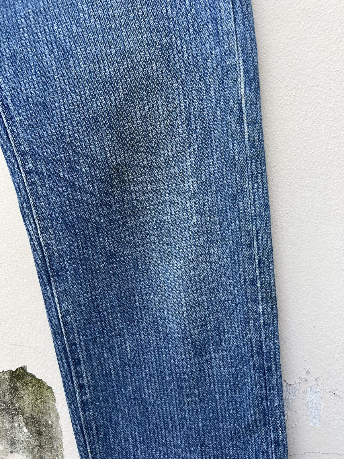 Levi's Vintage Rare! 80s Levi’s 501 Striped Twill Denim Fade Jeans Size US 29 - 12 Thumbnail