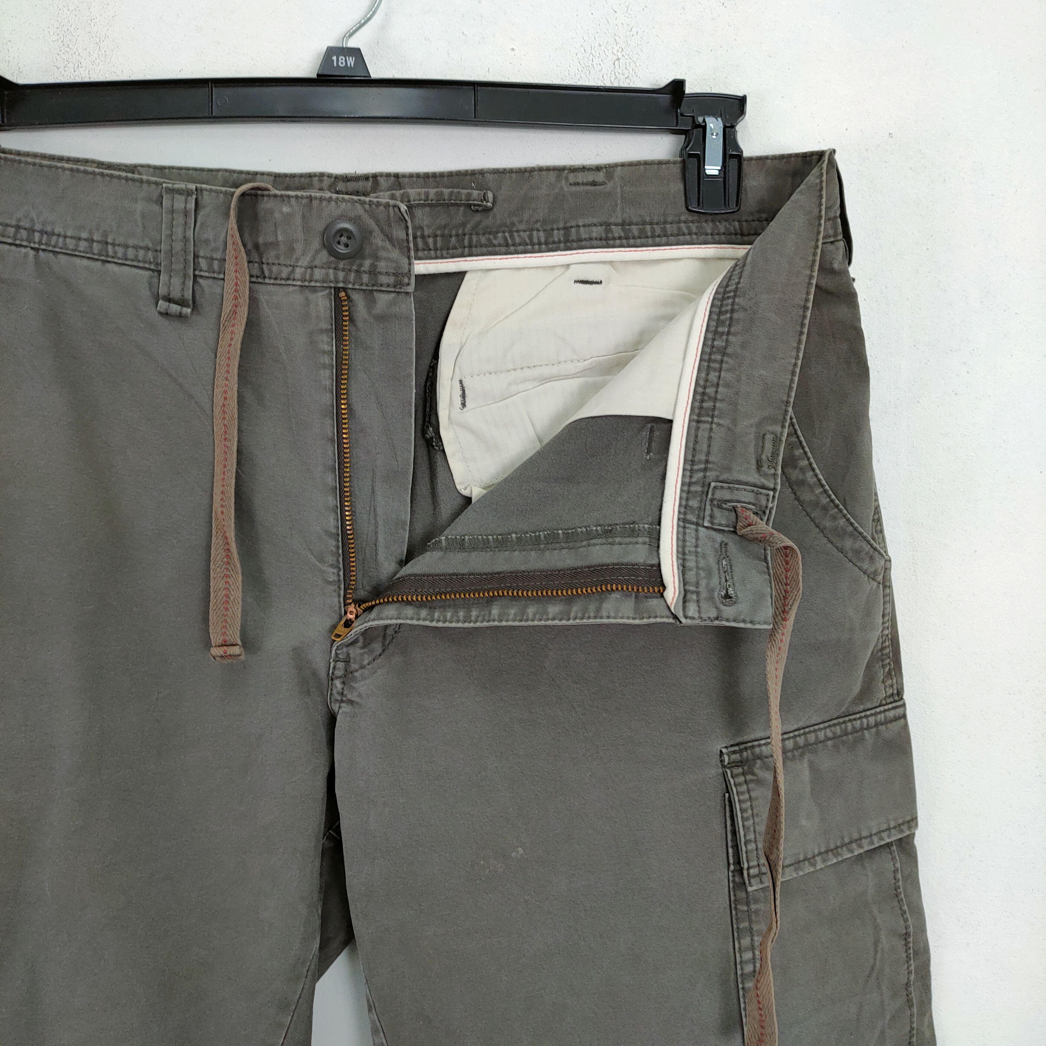 Japanese Brand VINTAGE JAPANESE BAGGY CARGO PANTS Size US 36 / EU 52 - 5 Thumbnail