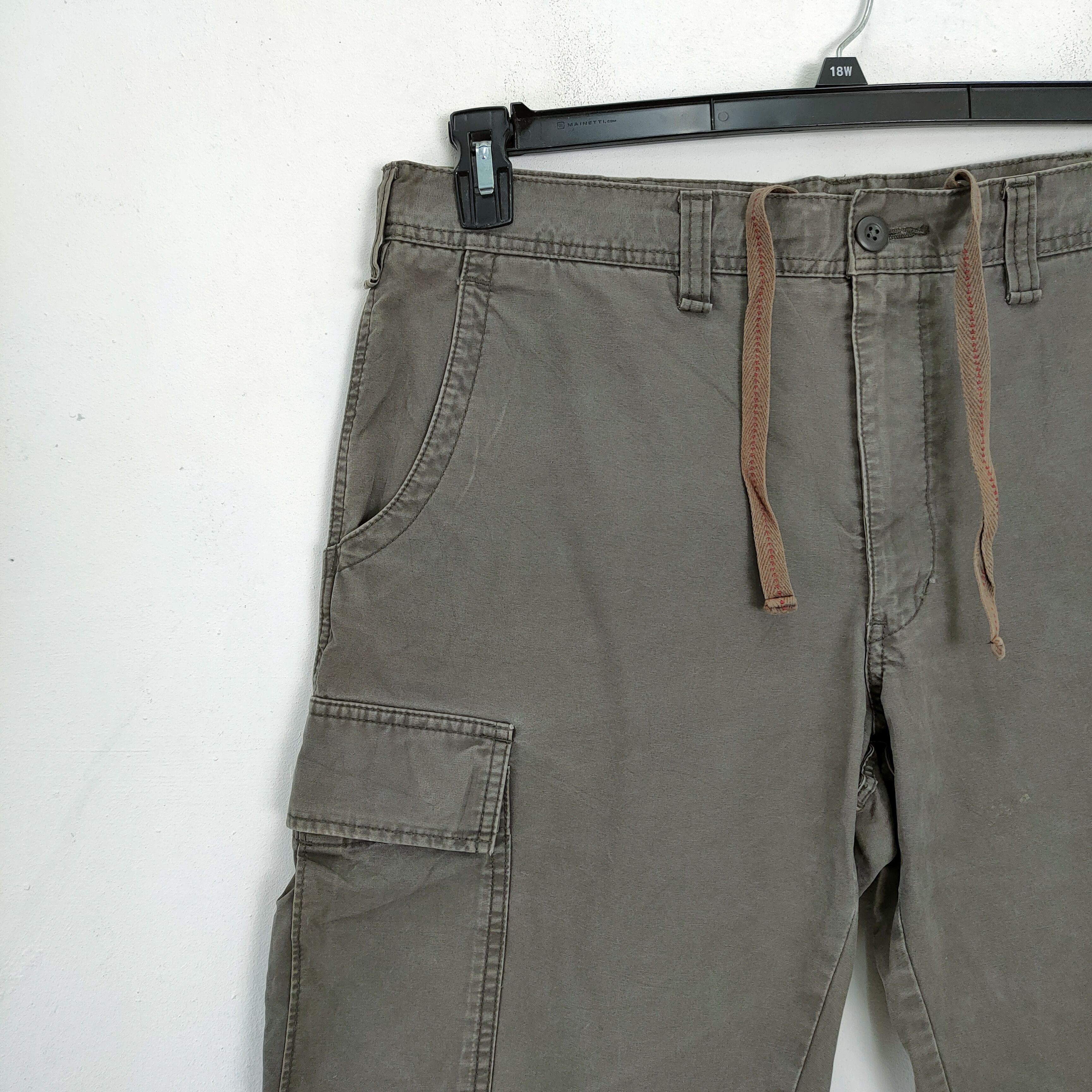 Japanese Brand VINTAGE JAPANESE BAGGY CARGO PANTS Size US 36 / EU 52 - 4 Thumbnail