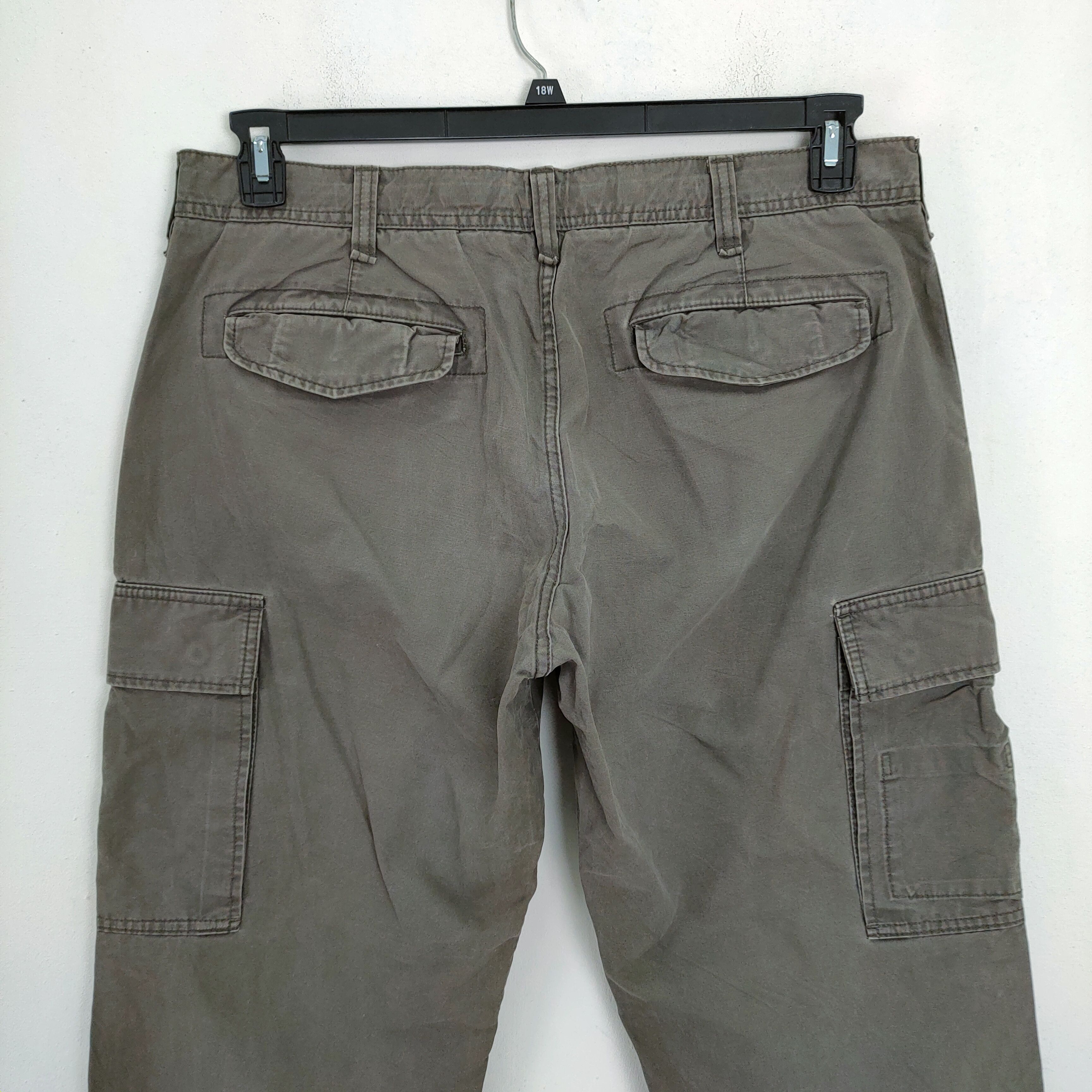 Japanese Brand VINTAGE JAPANESE BAGGY CARGO PANTS Size US 36 / EU 52 - 10 Thumbnail