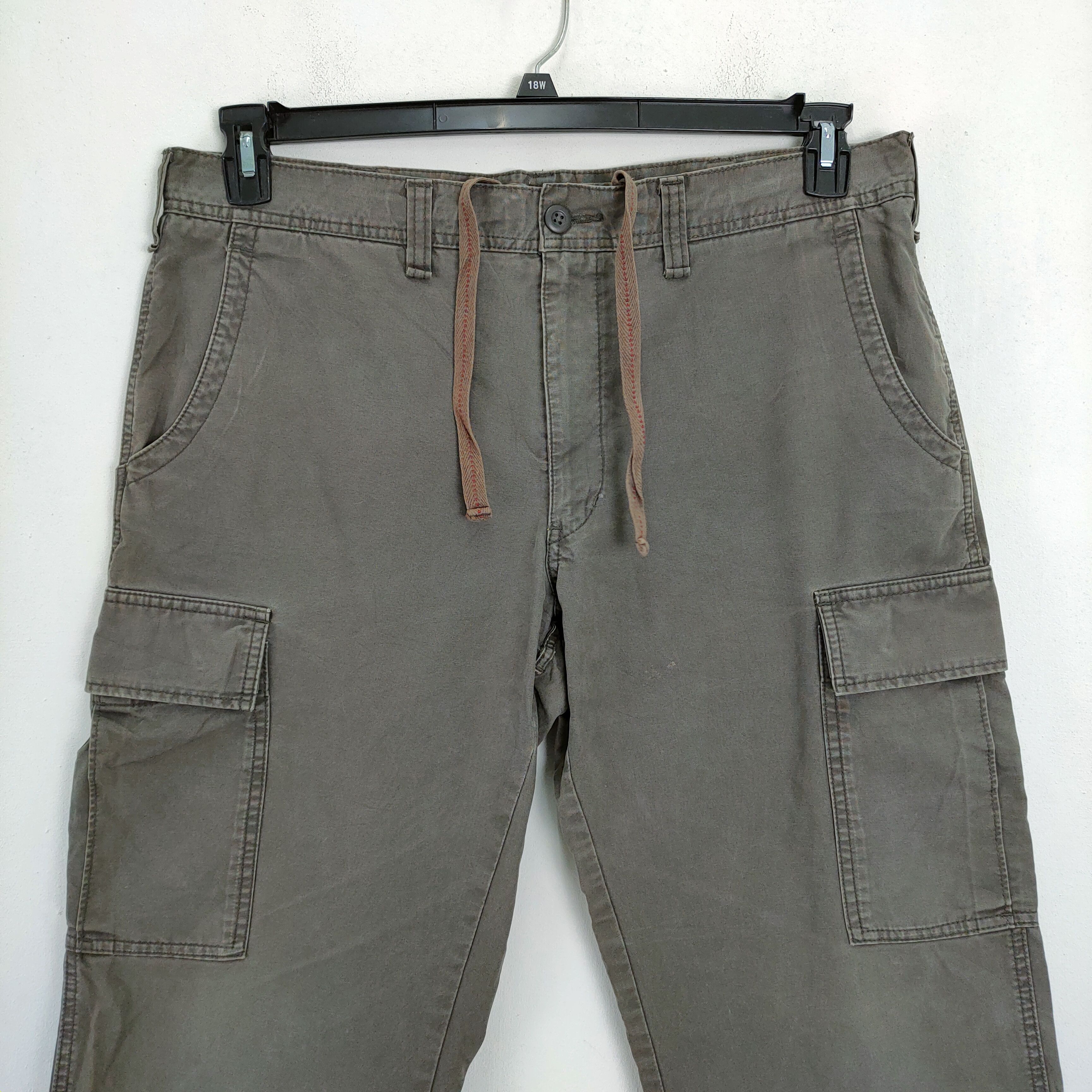 Japanese Brand VINTAGE JAPANESE BAGGY CARGO PANTS Size US 36 / EU 52 - 2 Thumbnail