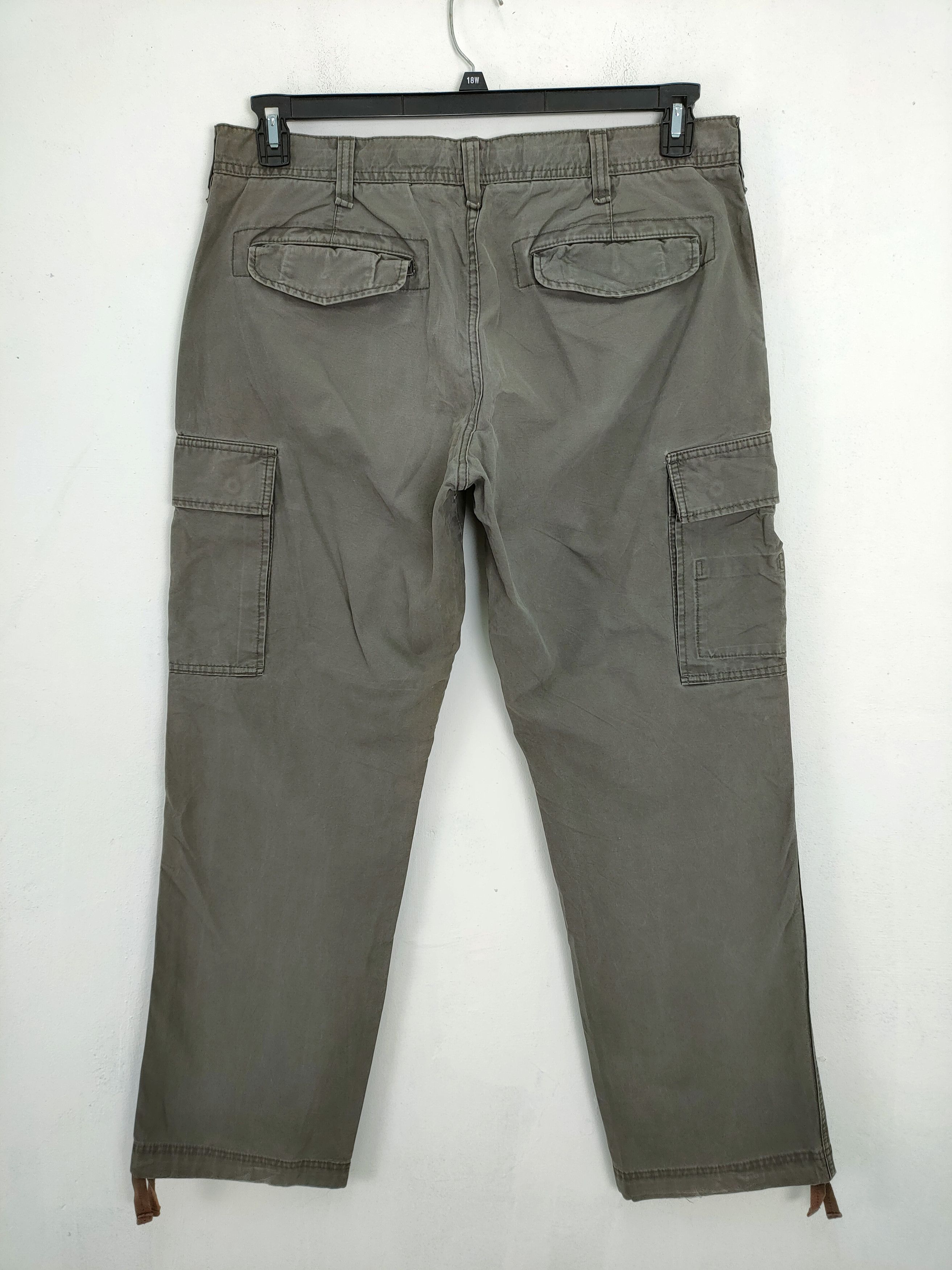 Japanese Brand VINTAGE JAPANESE BAGGY CARGO PANTS Size US 36 / EU 52 - 9 Thumbnail