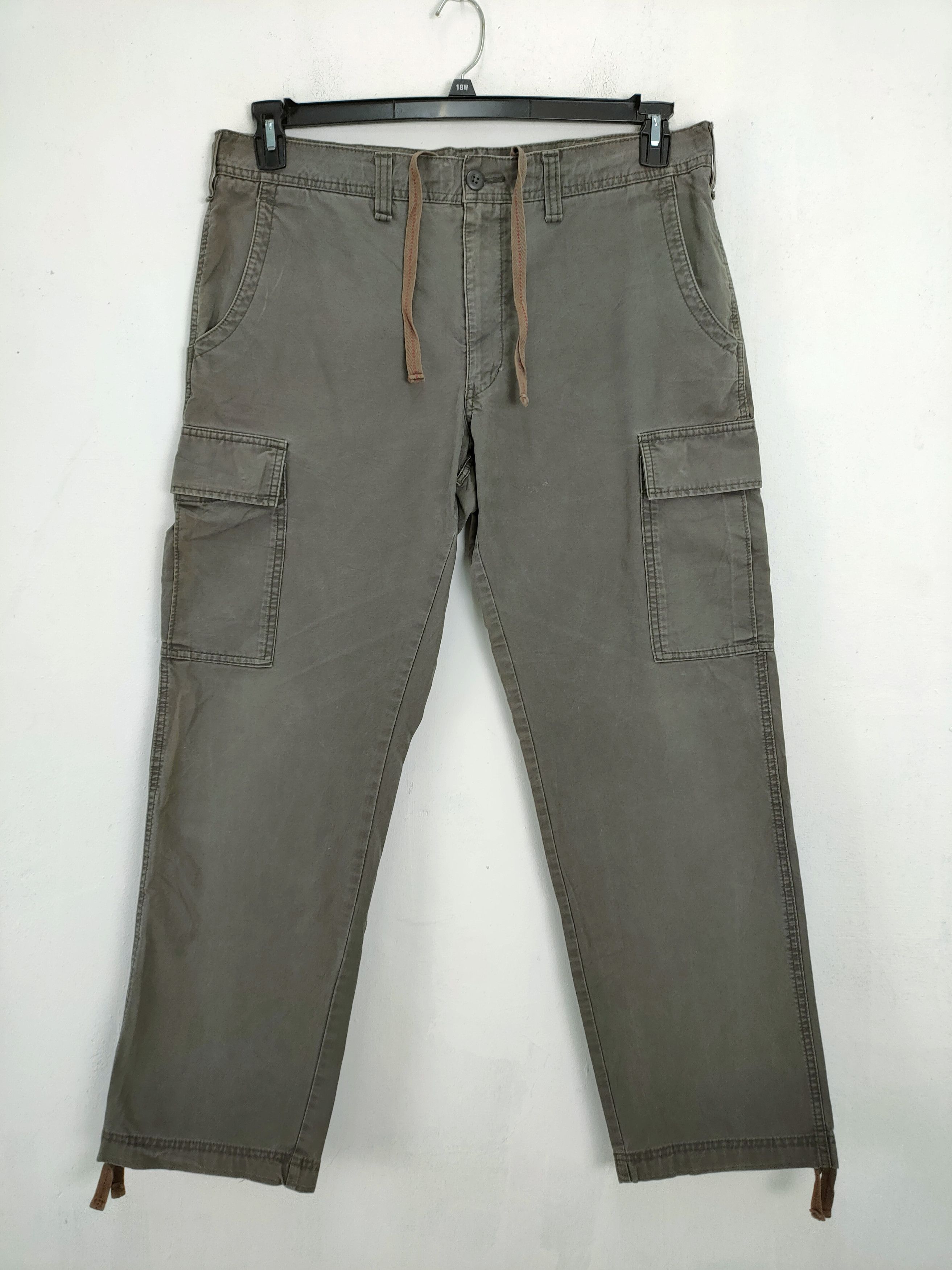 Japanese Brand VINTAGE JAPANESE BAGGY CARGO PANTS Size US 36 / EU 52 - 1 Thumbnail
