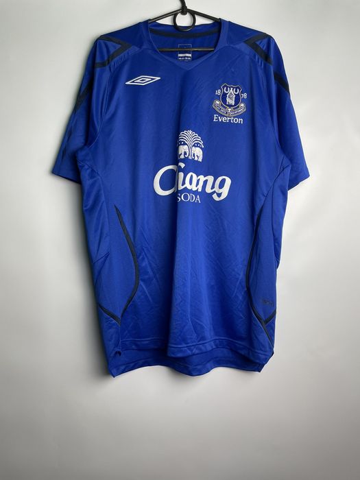 Umbro Everton Chang Purple Football Soccer Jersey Shirt Camiseta