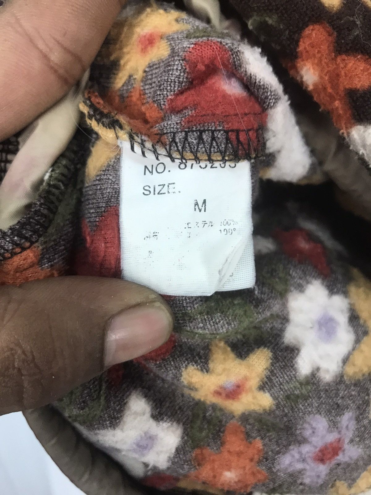 Japanese Brand × Other Unbrand zipper flower sweater Size US M / EU 48-50 / 2 - 4 Thumbnail