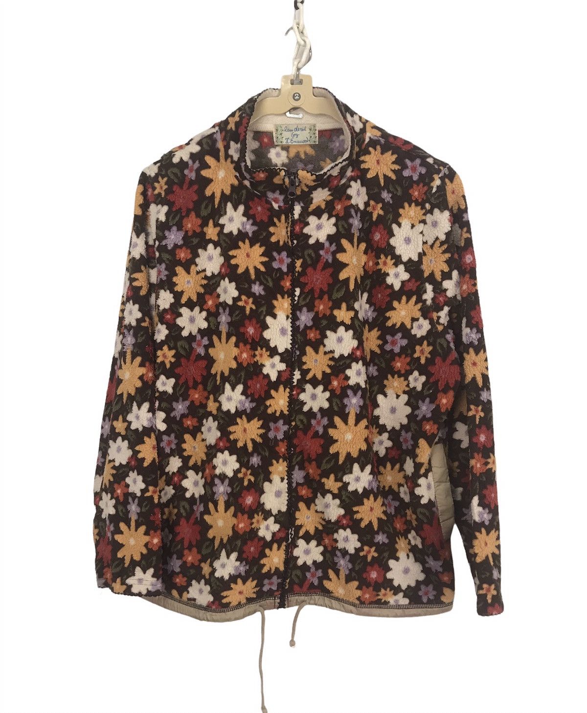 Japanese Brand × Other Unbrand zipper flower sweater Size US M / EU 48-50 / 2 - 1 Thumbnail