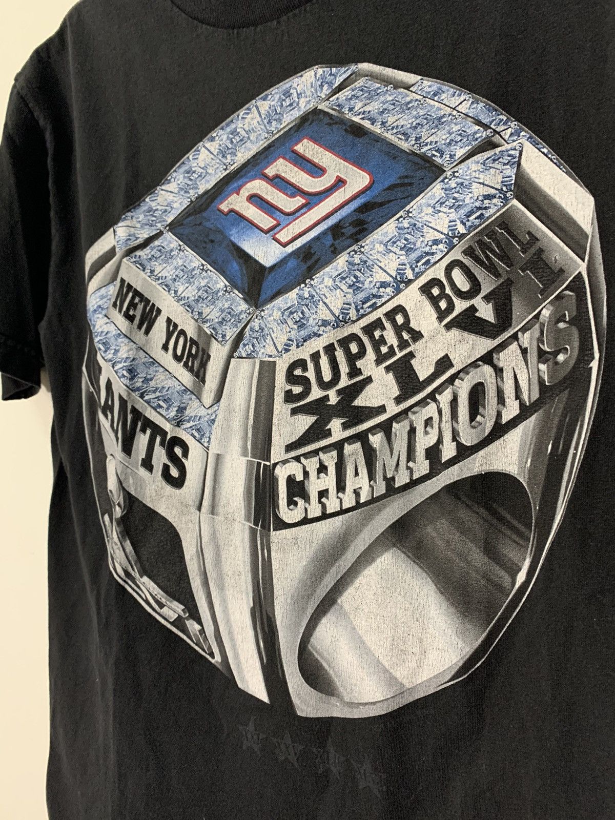 NFL × Vintage 2012 super bowl xlvi New York giants ring faded tshirt Size US M / EU 48-50 / 2 - 2 Thumbnail