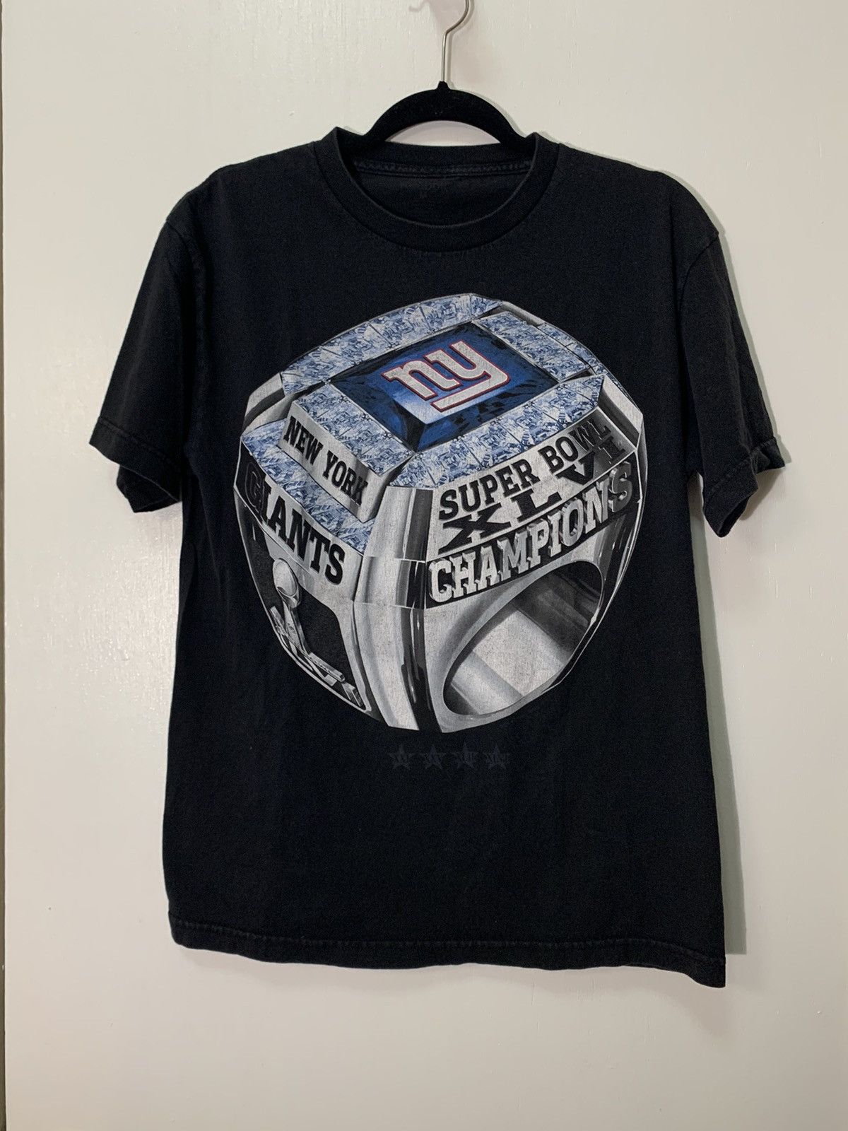 NFL × Vintage 2012 super bowl xlvi New York giants ring faded tshirt Size US M / EU 48-50 / 2 - 1 Thumbnail