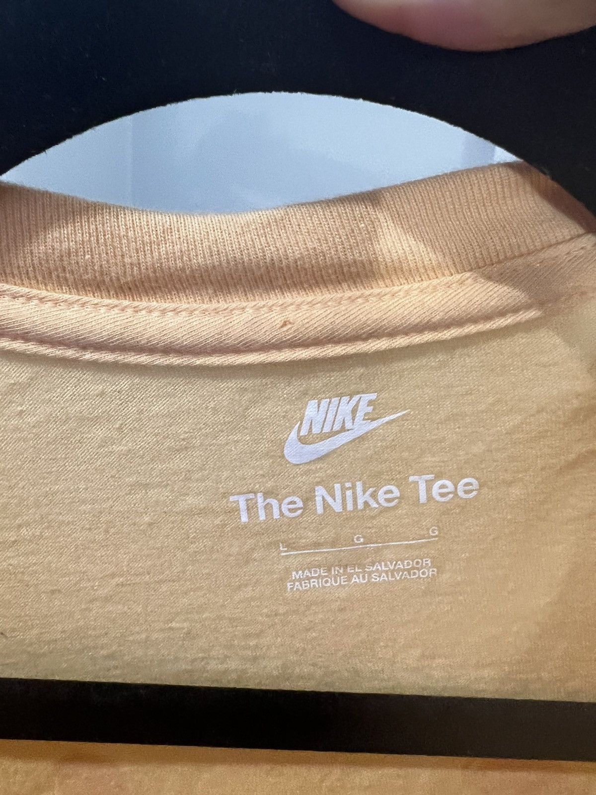 Nike Nike Bubble Letters Swoosh, Orange Tshirt Back Print large Size US L / EU 52-54 / 3 - 6 Thumbnail