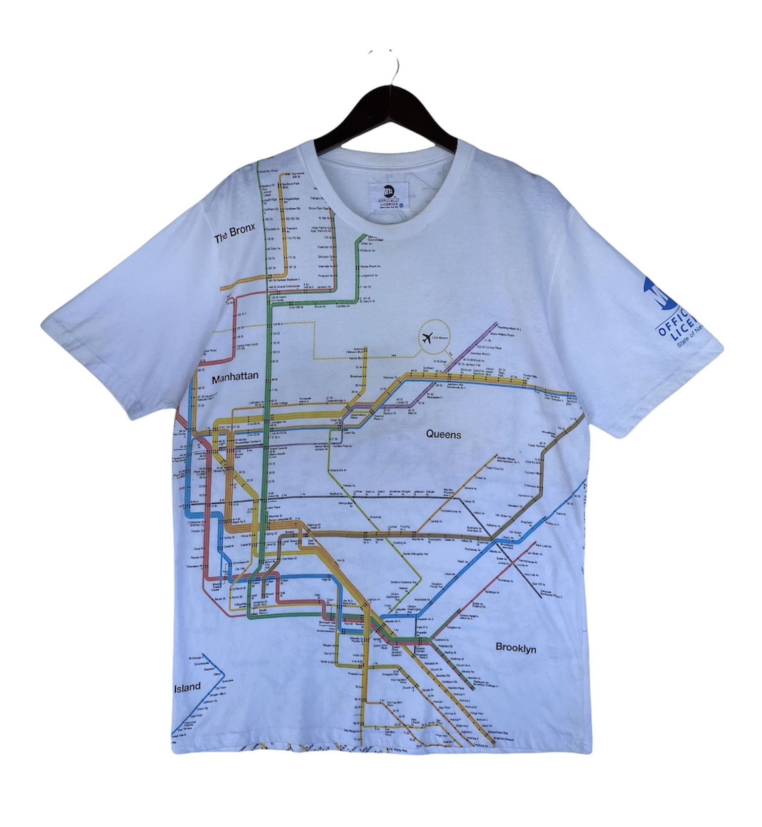 Other STATE OF NEW YORK MTA officially licensed rare shirt Size US XL / EU 56 / 4 - 1 Thumbnail
