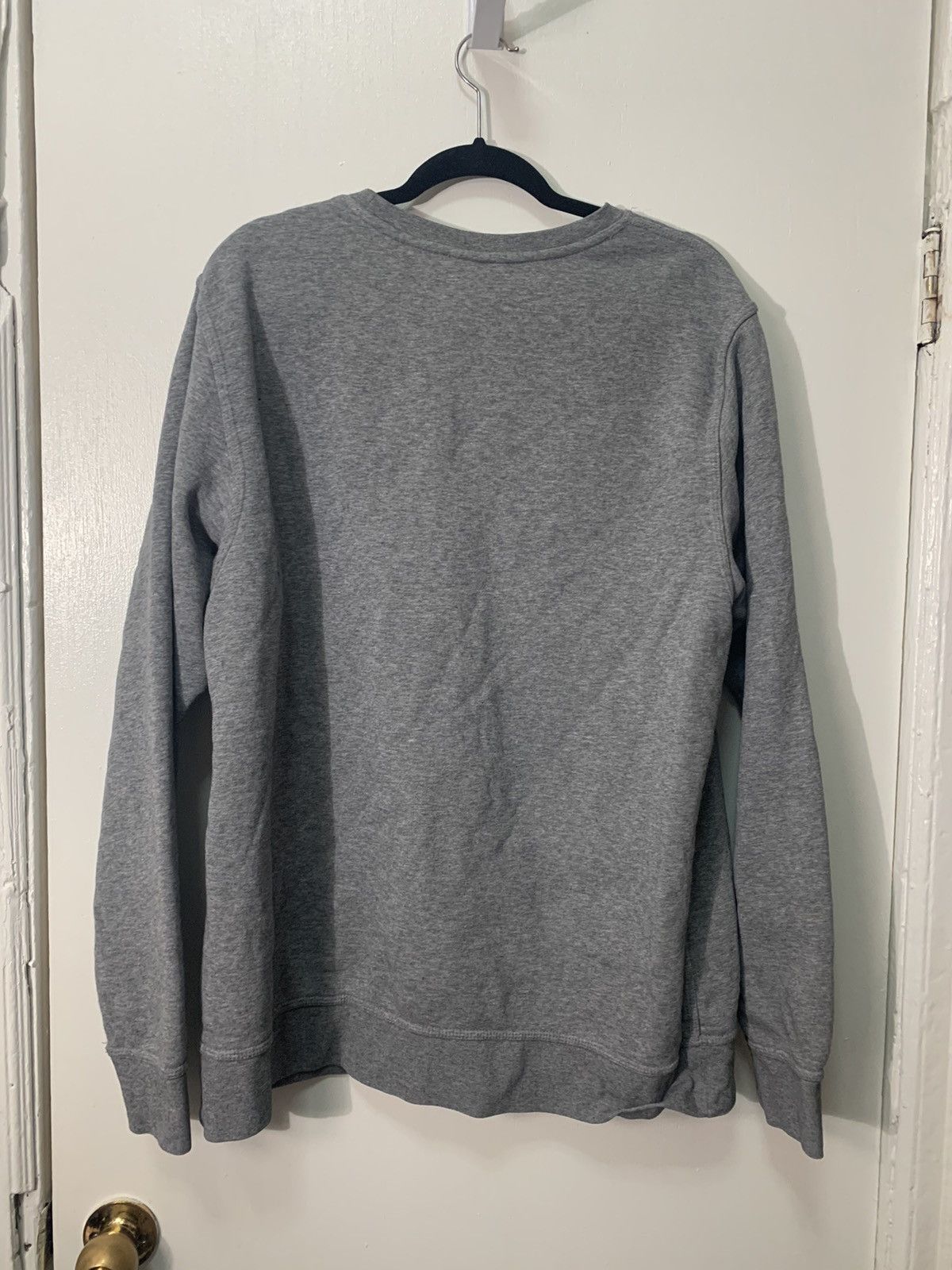 Jordan Brand × Nike × Vintage Jordan Dunk Nike Gray Fleece Crewneck Sweatshirt Basketball Size US L / EU 52-54 / 3 - 4 Thumbnail