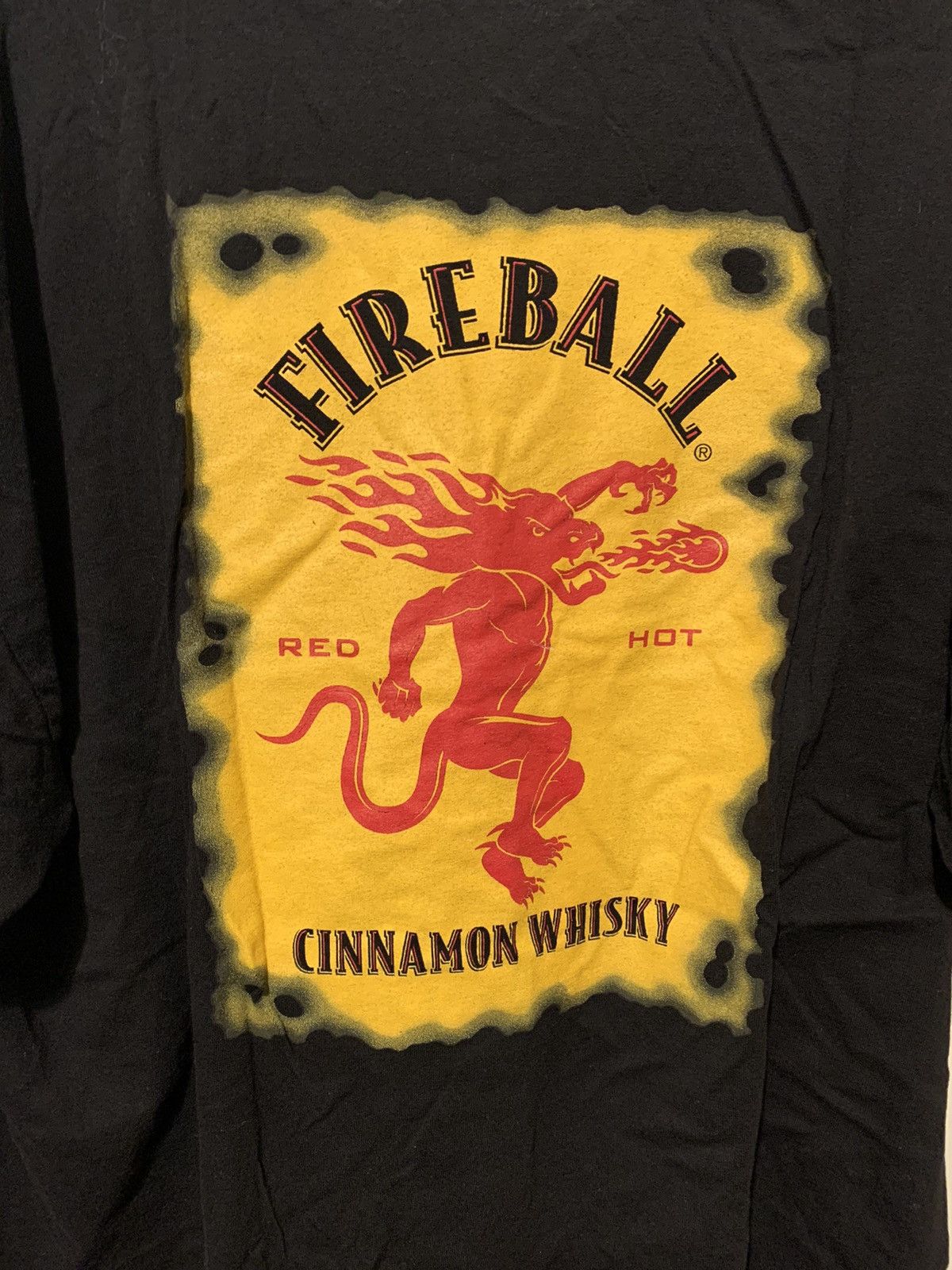 Alstyle Fireball cinnamon whiskey tshirt Size US XXL / EU 58 / 5 - 2 Thumbnail