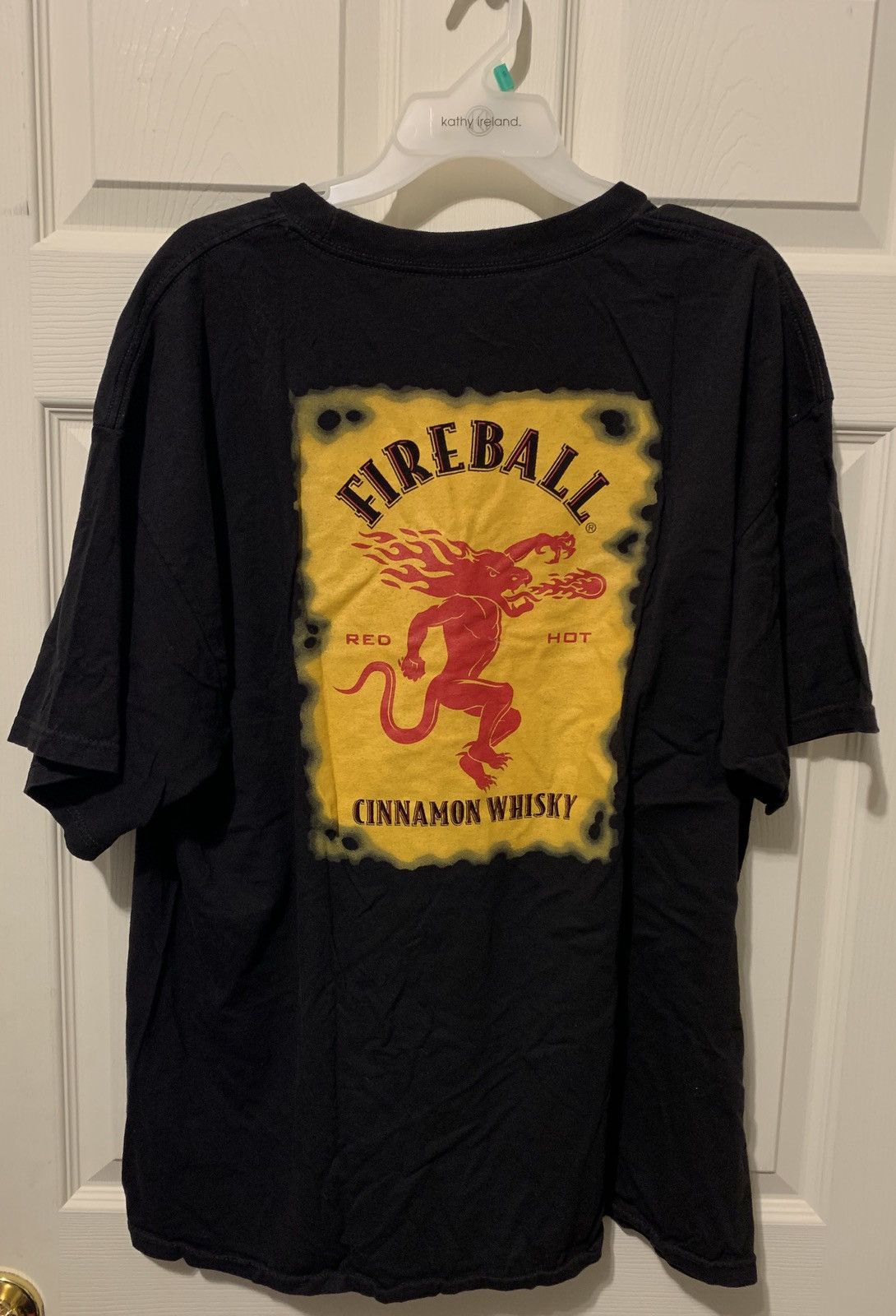 Alstyle Fireball cinnamon whiskey tshirt Size US XXL / EU 58 / 5 - 1 Thumbnail