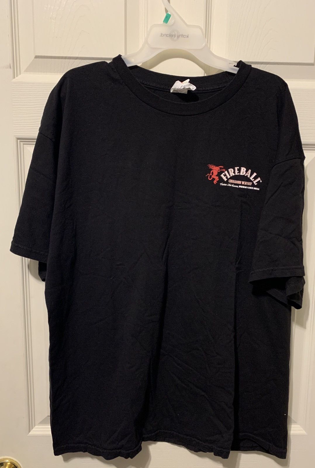 Alstyle Fireball cinnamon whiskey tshirt Size US XXL / EU 58 / 5 - 3 Thumbnail