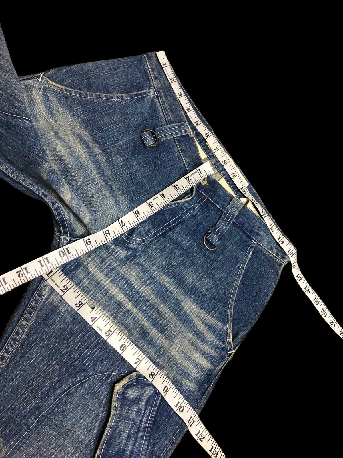 Japanese Brand SLOW GUN JAPANESSE PUNK STYLE DENIM Size US 30 / EU 46 - 11 Thumbnail