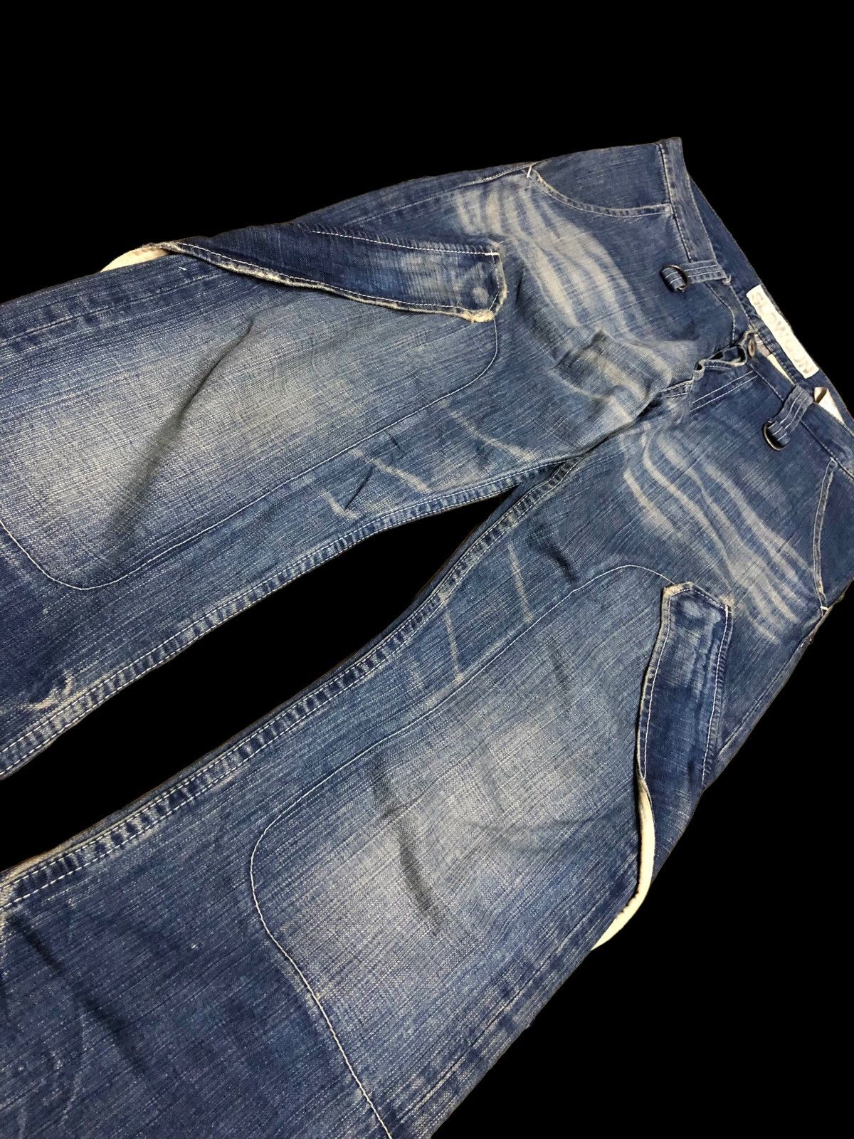 Japanese Brand SLOW GUN JAPANESSE PUNK STYLE DENIM Size US 30 / EU 46 - 6 Thumbnail