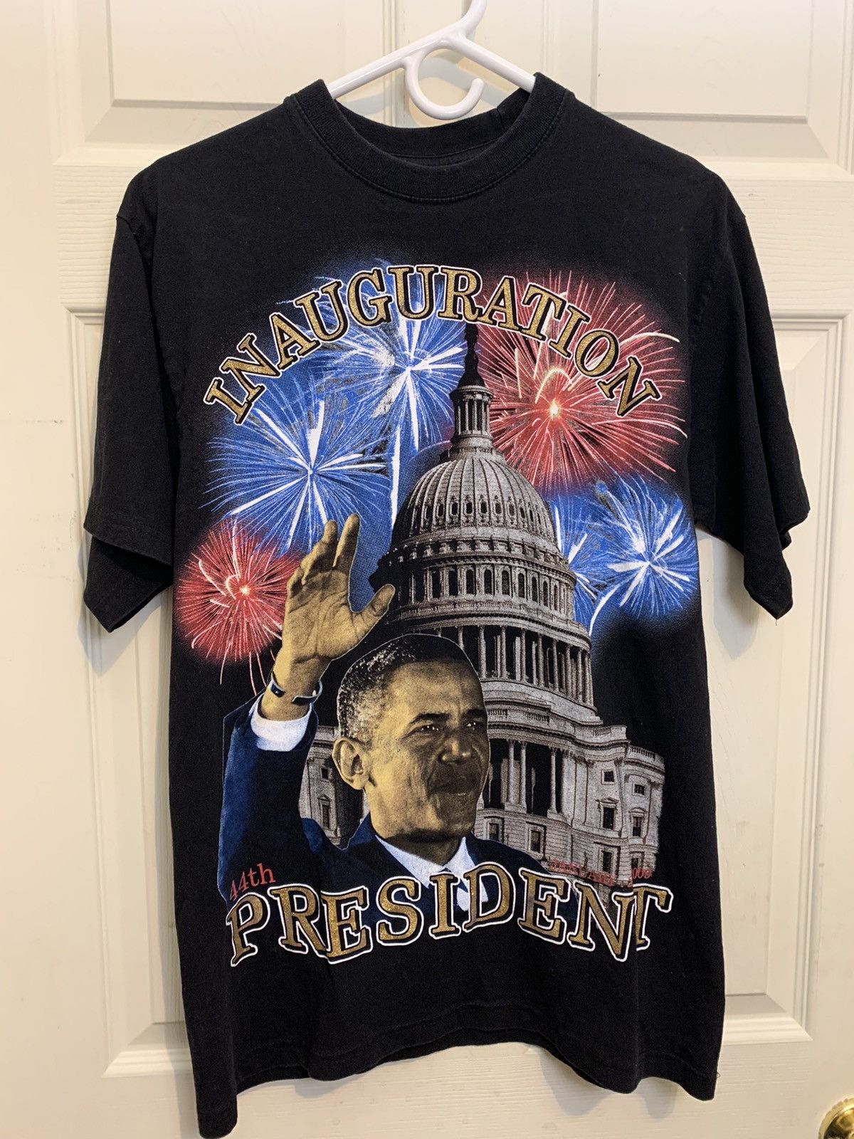 President's × Vintage 2008 Barack Obama Inauguration Tshirt Size US L / EU 52-54 / 3 - 2 Thumbnail