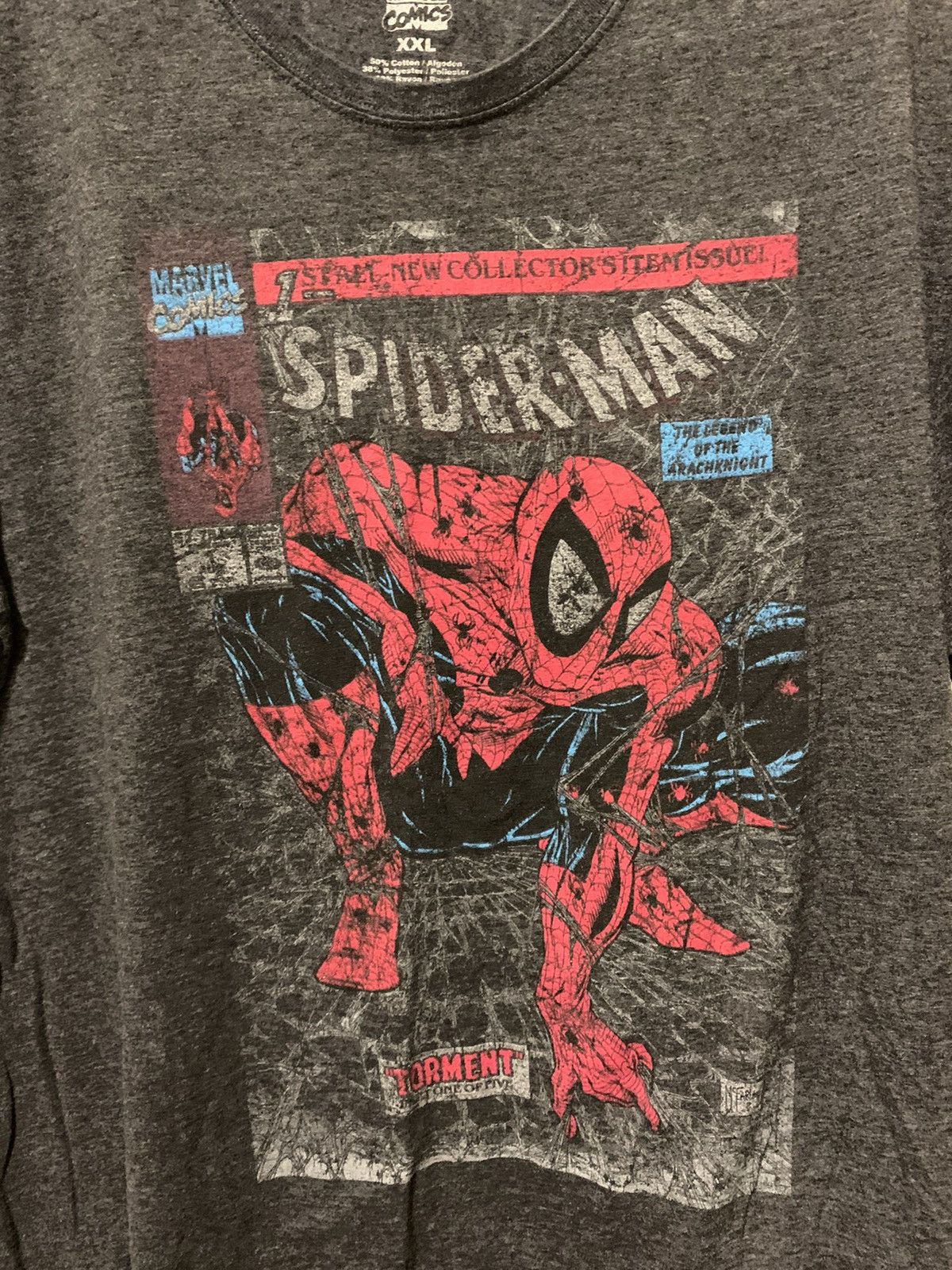 Disney × Marvel Comics Spider-Man comics tshirt Size US XXL / EU 58 / 5 - 2 Thumbnail