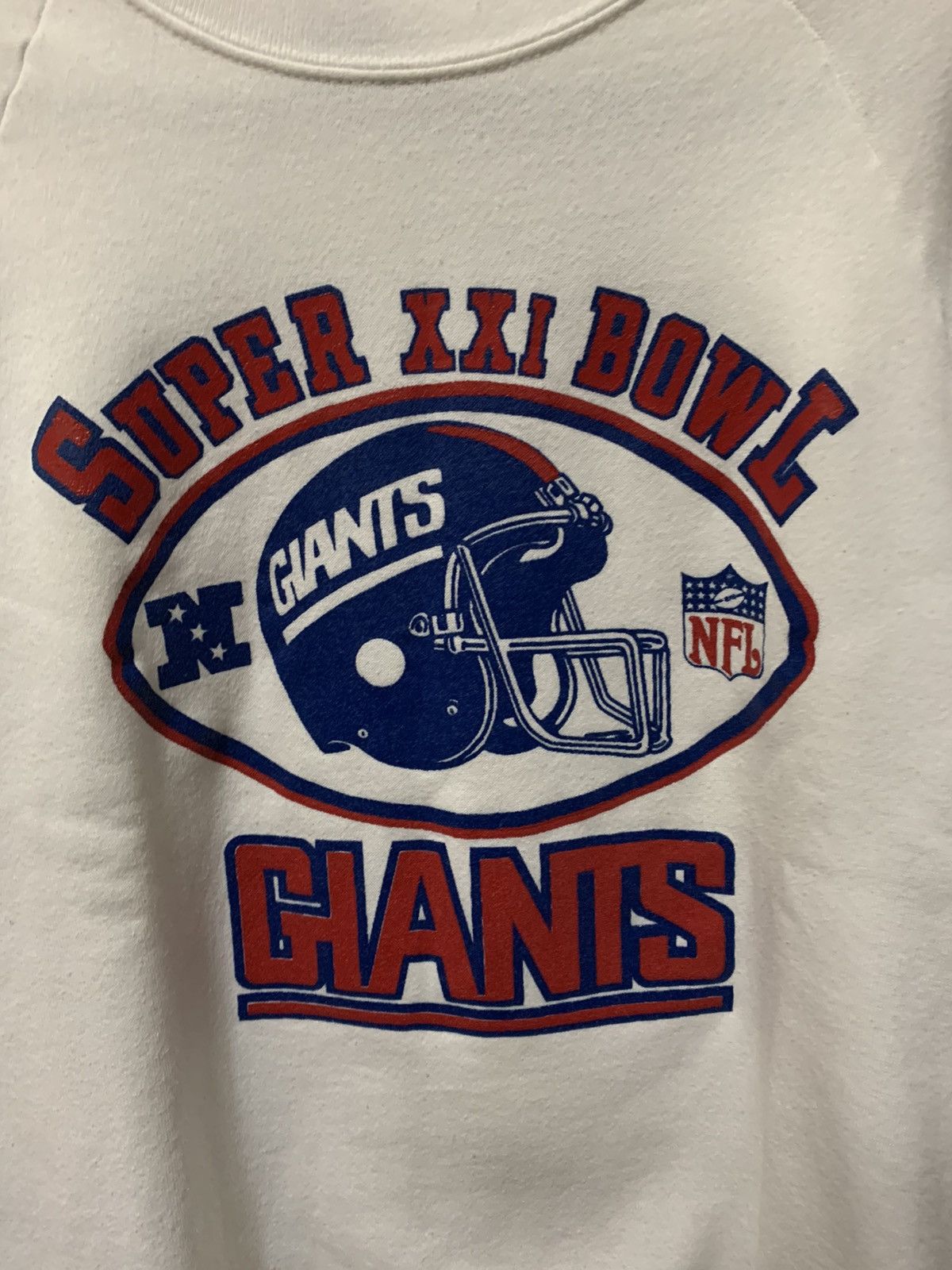 Vintage Vintage NFL Super Bowl XXI 21 Sweatshirt New York Giants Size US L / EU 52-54 / 3 - 2 Preview