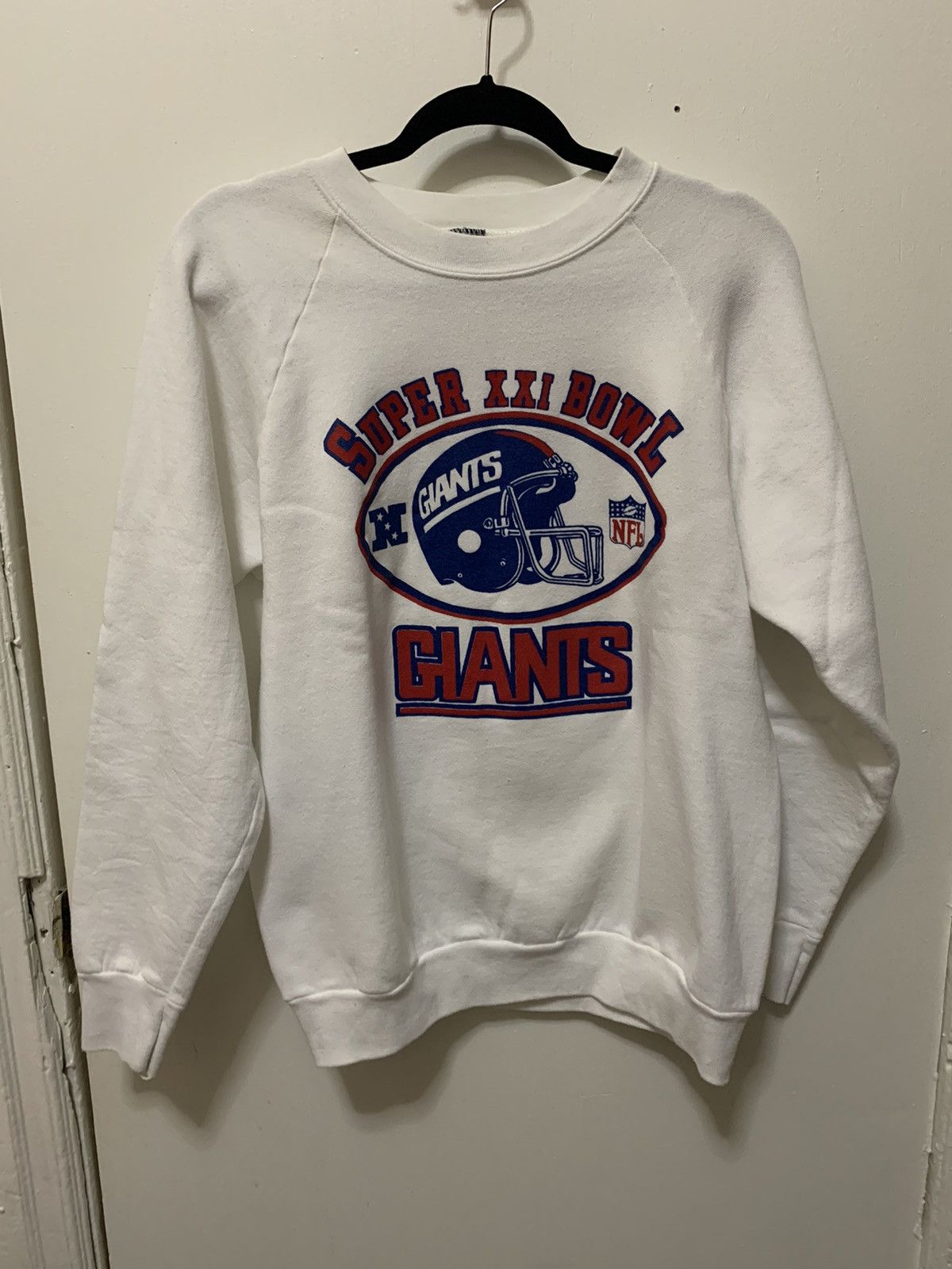 NFL × Vintage Vintage NFL Super Bowl XXI 21 Sweatshirt New York Giants Size US L / EU 52-54 / 3 - 1 Thumbnail