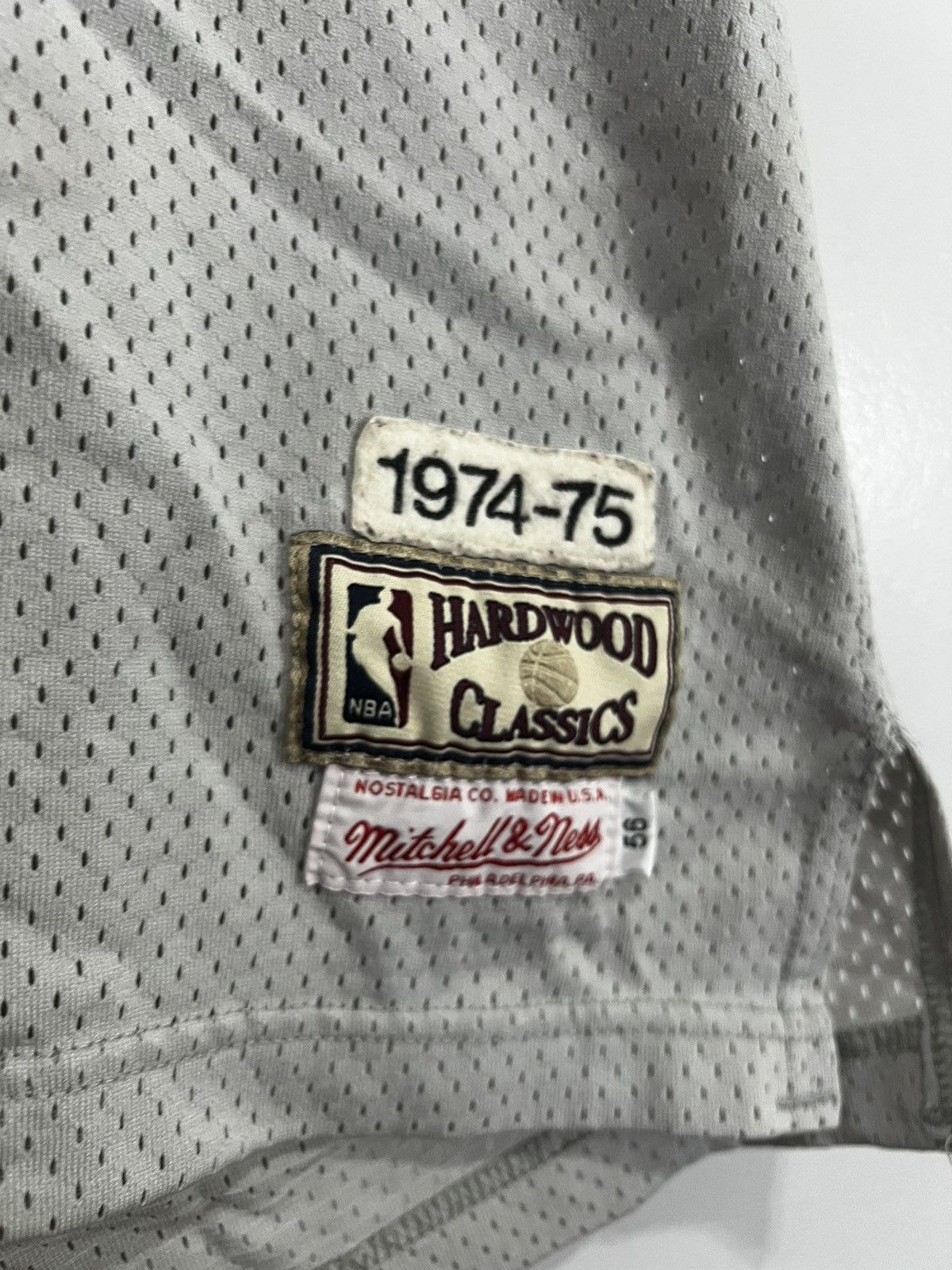Mitchell & Ness × NBA × Vintage GEORGE GERVIN SAN ANTONIO SPURS 1974-75 MITCHELL NESS JERSEY Size US XL / EU 56 / 4 - 3 Thumbnail