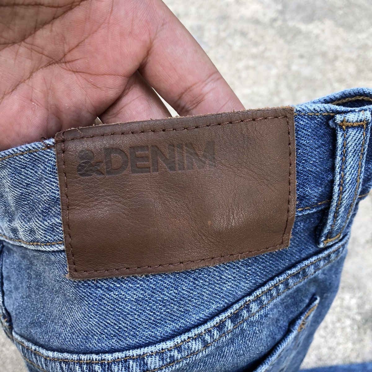 H&M 🔥Thrash🔥H&M Thrash Rips Stone Wash Slim Denim Jeans Size US 32 / EU 48 - 14 Thumbnail