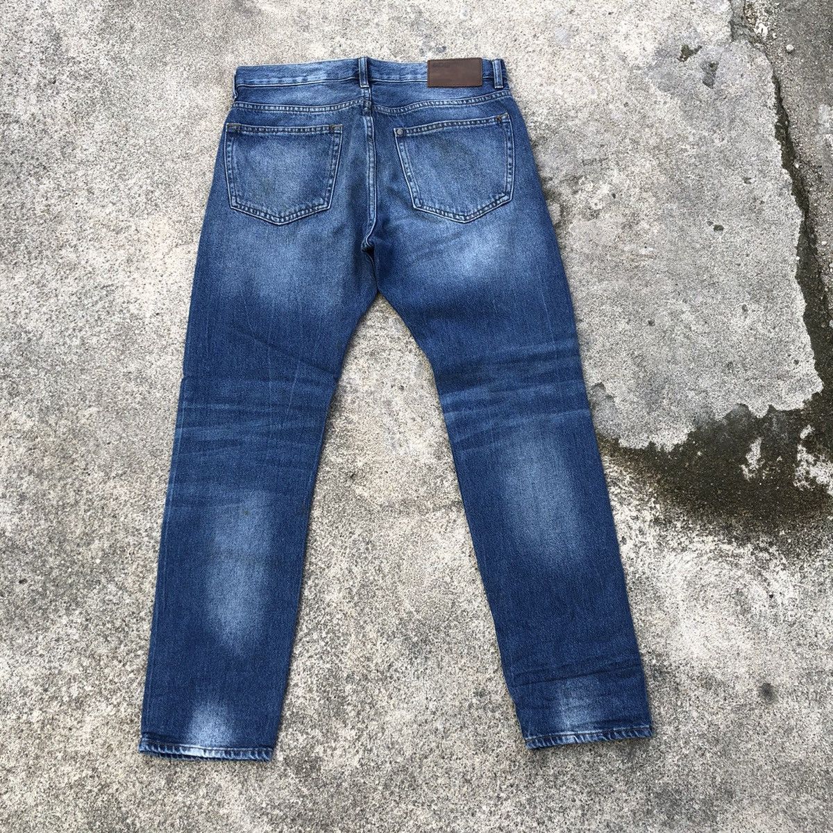 H&M 🔥Thrash🔥H&M Thrash Rips Stone Wash Slim Denim Jeans Size US 32 / EU 48 - 4 Thumbnail