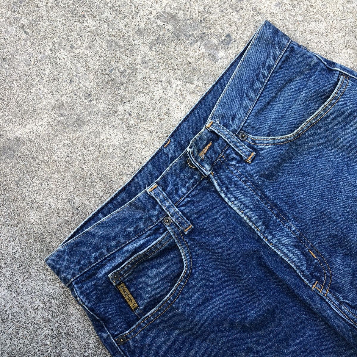 Armani × Giorgio Armani 🔥Rare🔥Giorgio Armani Jeans Stoned Wash Rips Denim Jeans Size US 32 / EU 48 - 13 Thumbnail