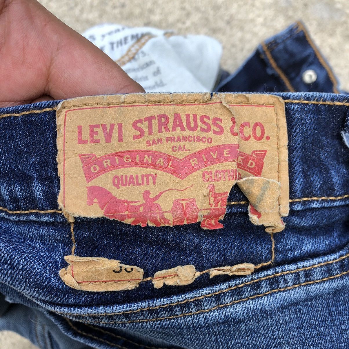 Levi's × Levi's Vintage Clothing 🔥Rare🔥Vintage Levis Stoned Wash Rips Denim Jeans Size US 33 - 16 Thumbnail
