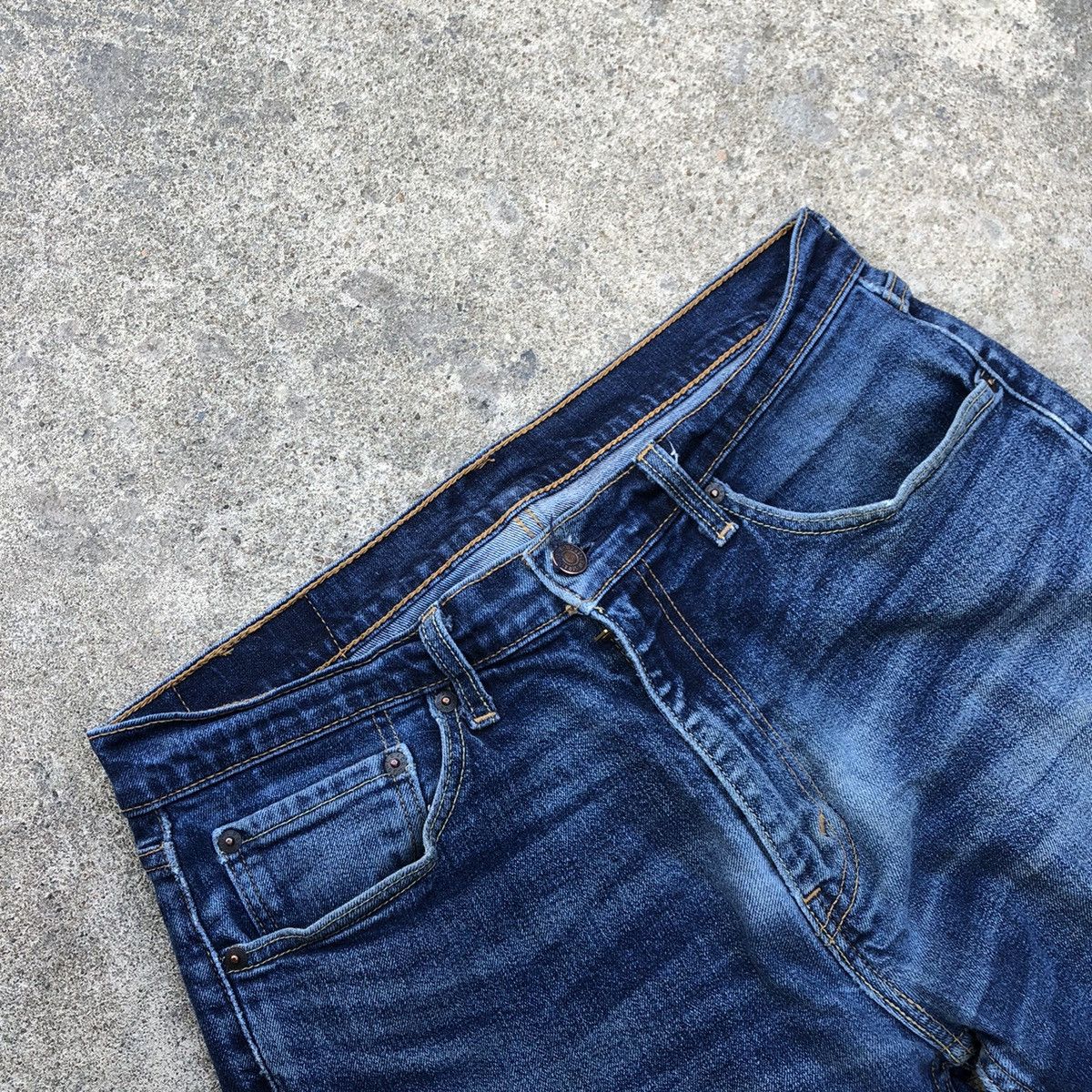 Levi's × Levi's Vintage Clothing 🔥Rare🔥Vintage Levis Stoned Wash Rips Denim Jeans Size US 33 - 12 Thumbnail