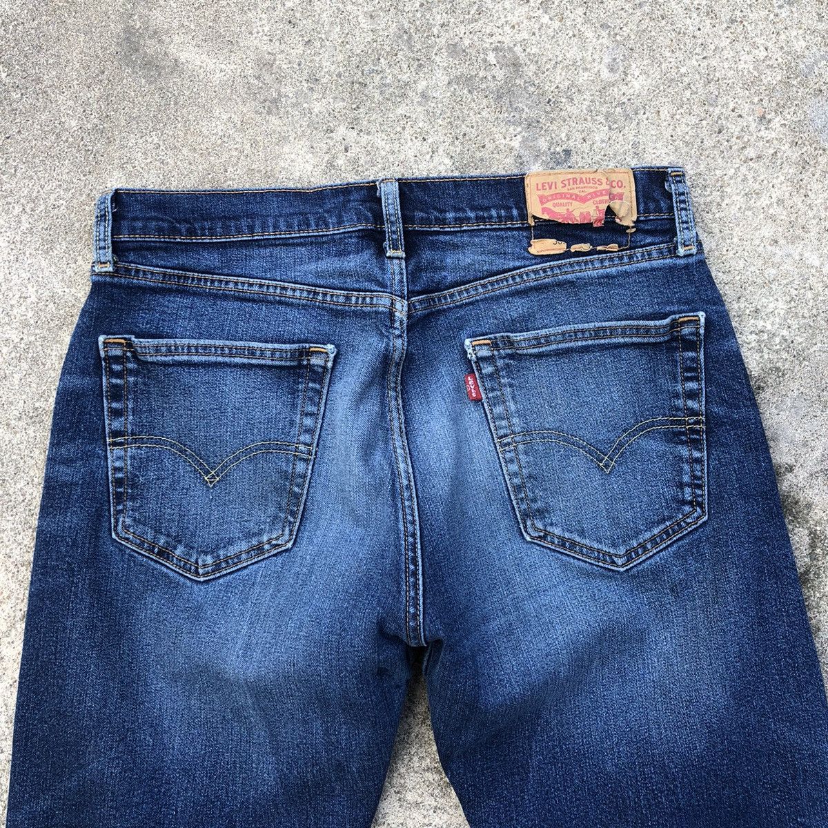 Levi's × Levi's Vintage Clothing 🔥Rare🔥Vintage Levis Stoned Wash Rips Denim Jeans Size US 33 - 5 Thumbnail
