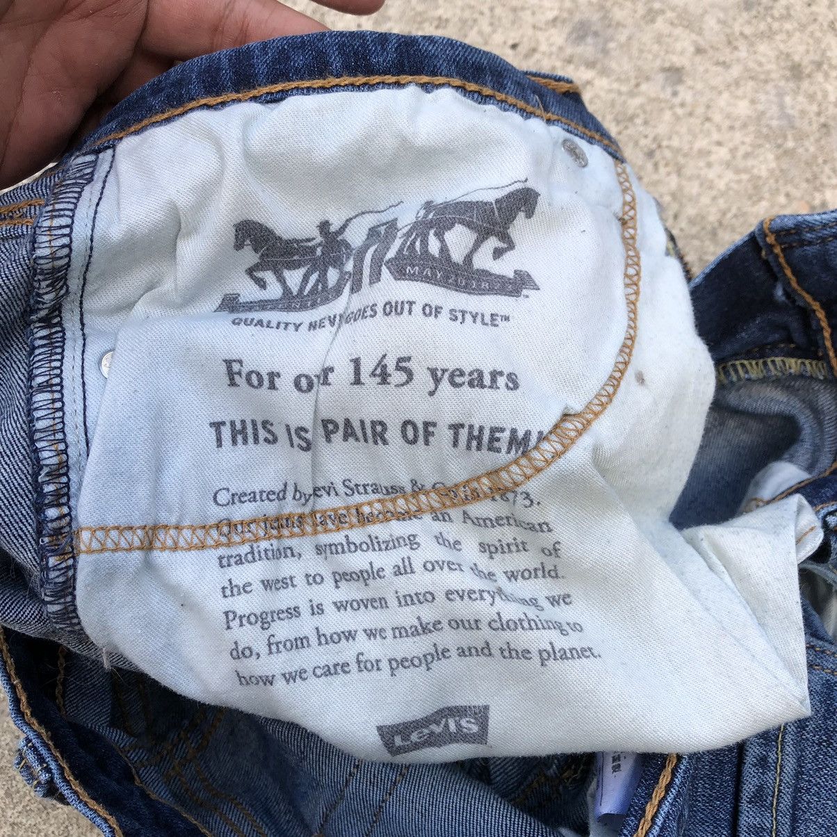 Levi's × Levi's Vintage Clothing 🔥Rare🔥Vintage Levis Stoned Wash Rips Denim Jeans Size US 33 - 18 Thumbnail