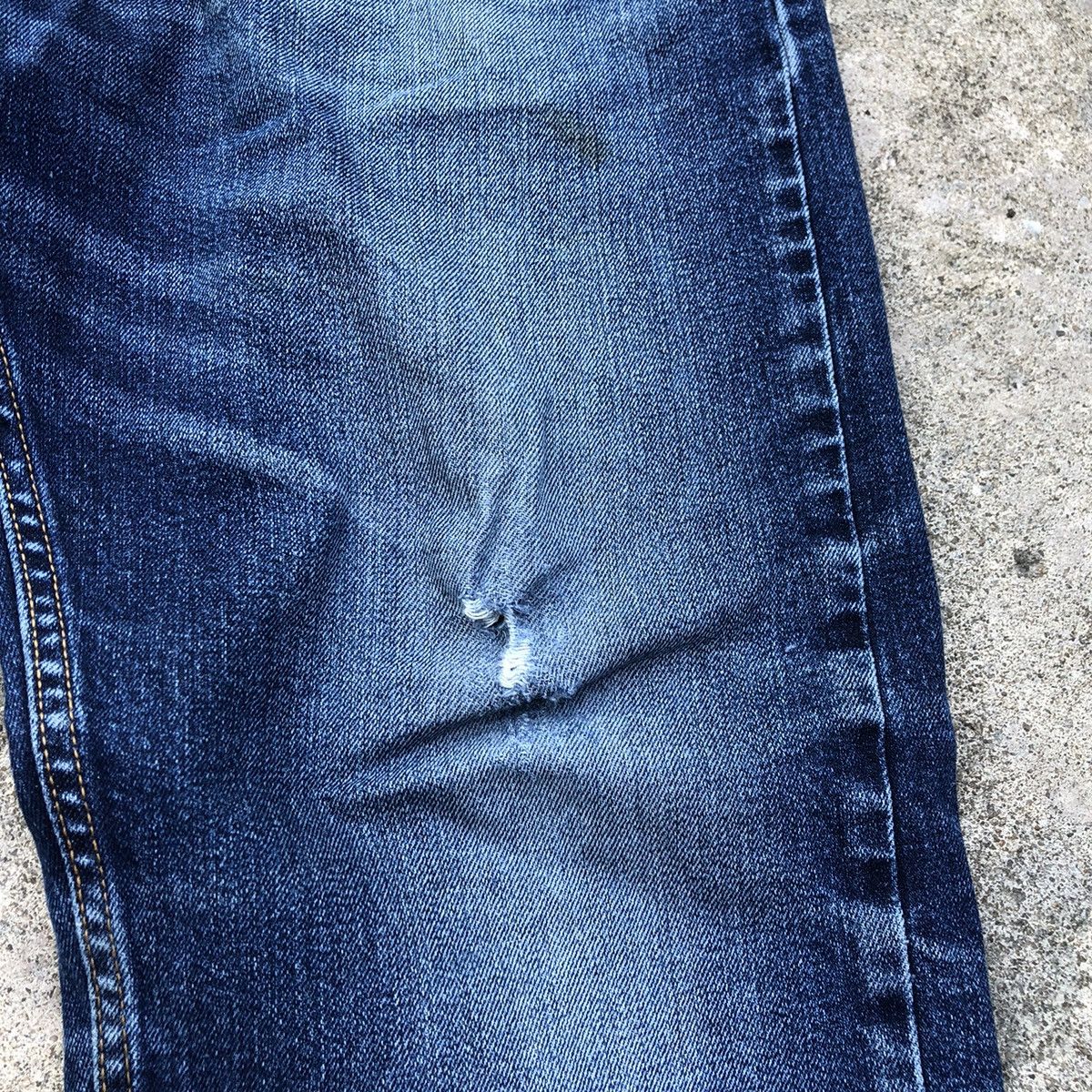 Levi's × Levi's Vintage Clothing 🔥Rare🔥Vintage Levis Stoned Wash Rips Denim Jeans Size US 33 - 10 Thumbnail