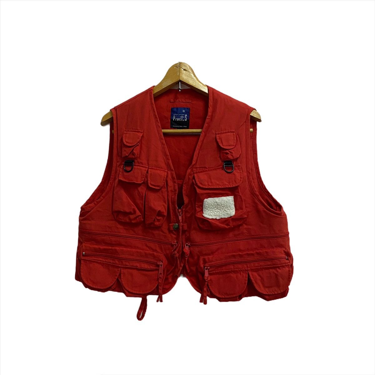 Japanese Brand MULTI POCKET LIGHT PUFFER VEST PRESENTED by PRACT STUDIO Size US S / EU 44-46 / 1 - 2 Thumbnail