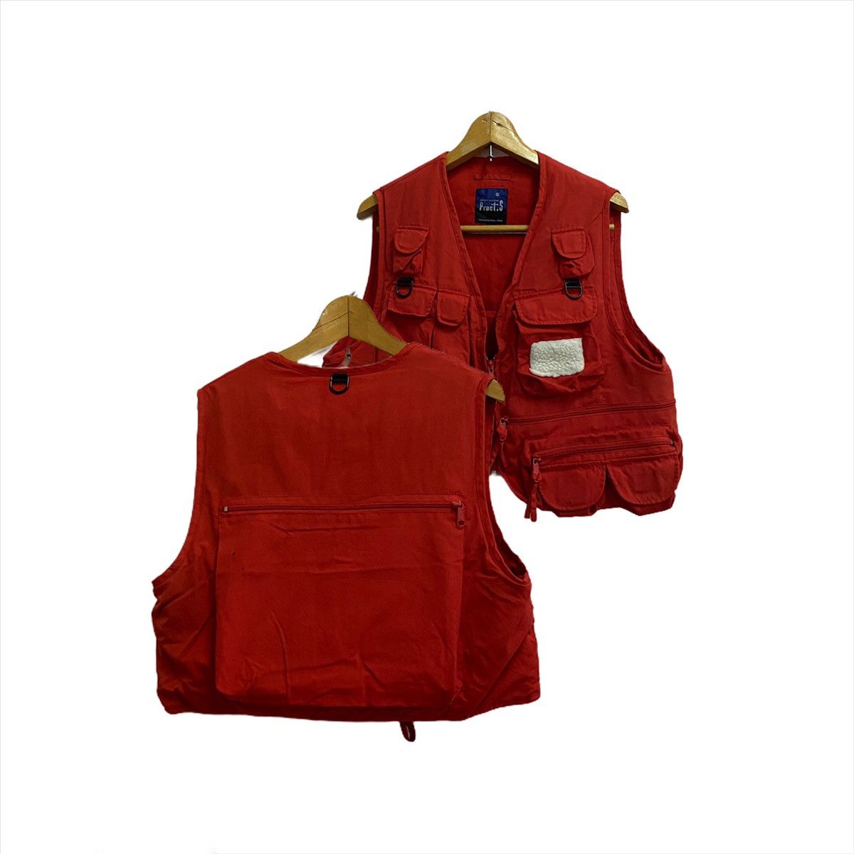 Japanese Brand MULTI POCKET LIGHT PUFFER VEST PRESENTED by PRACT STUDIO Size US S / EU 44-46 / 1 - 1 Thumbnail