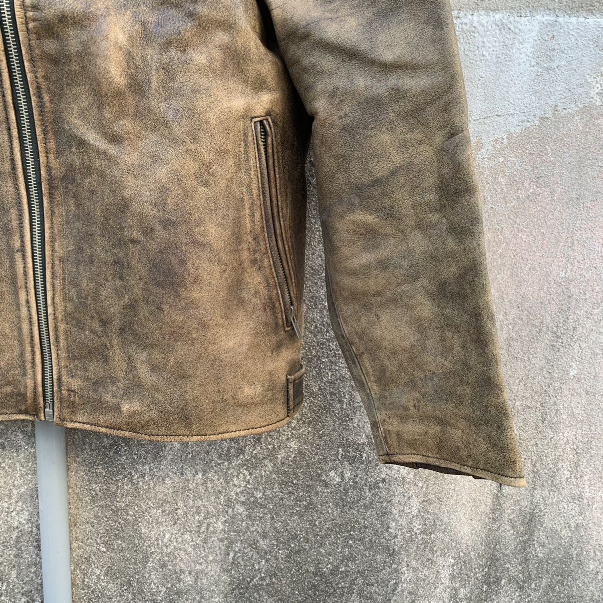 Japanese Brand ⚡️ FLASH DEAL ⚡️ Japanese Vintage Skulls Leather Jacket Size US S / EU 44-46 / 1 - 5 Thumbnail