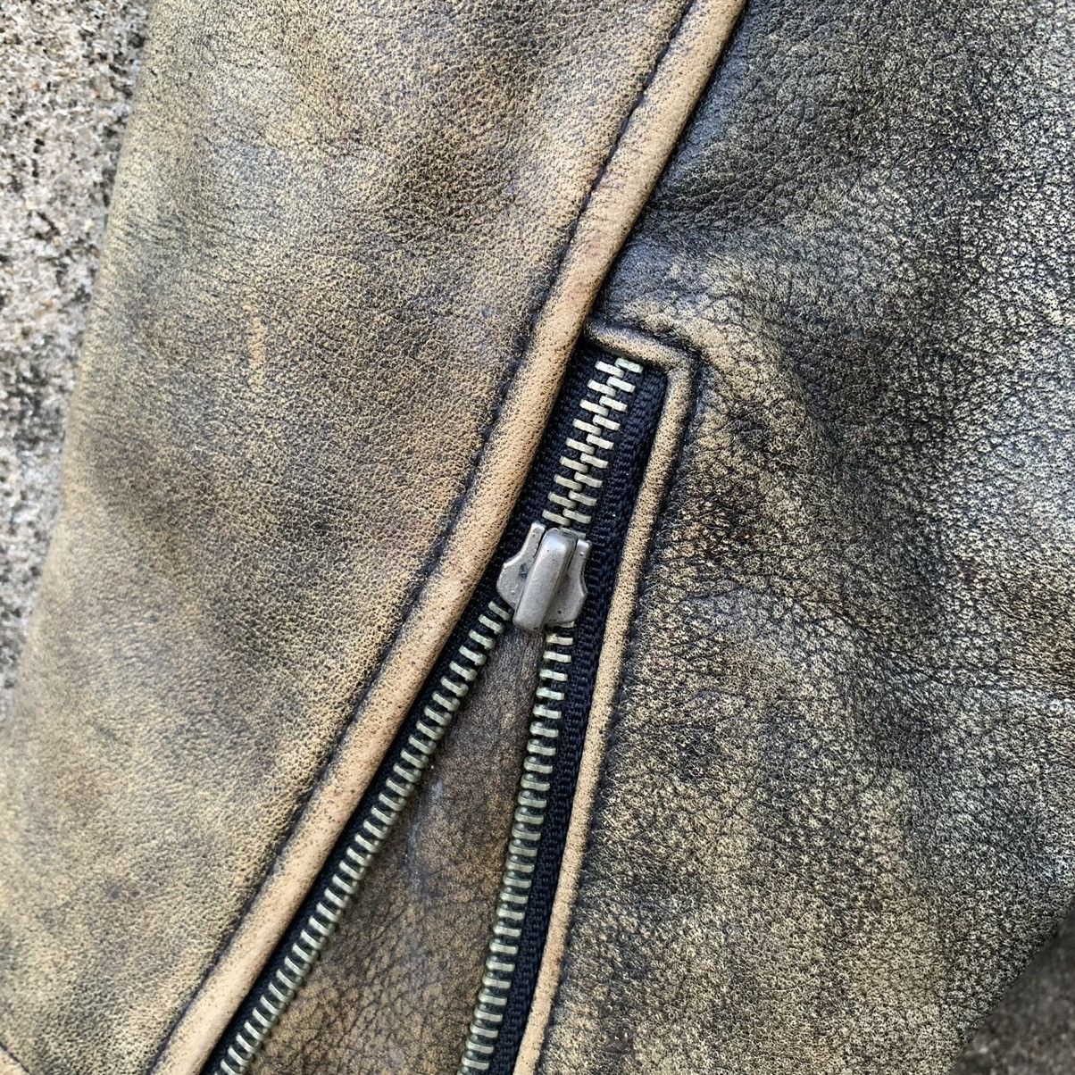 Japanese Brand ⚡️ FLASH DEAL ⚡️ Japanese Vintage Skulls Leather Jacket Size US S / EU 44-46 / 1 - 13 Thumbnail