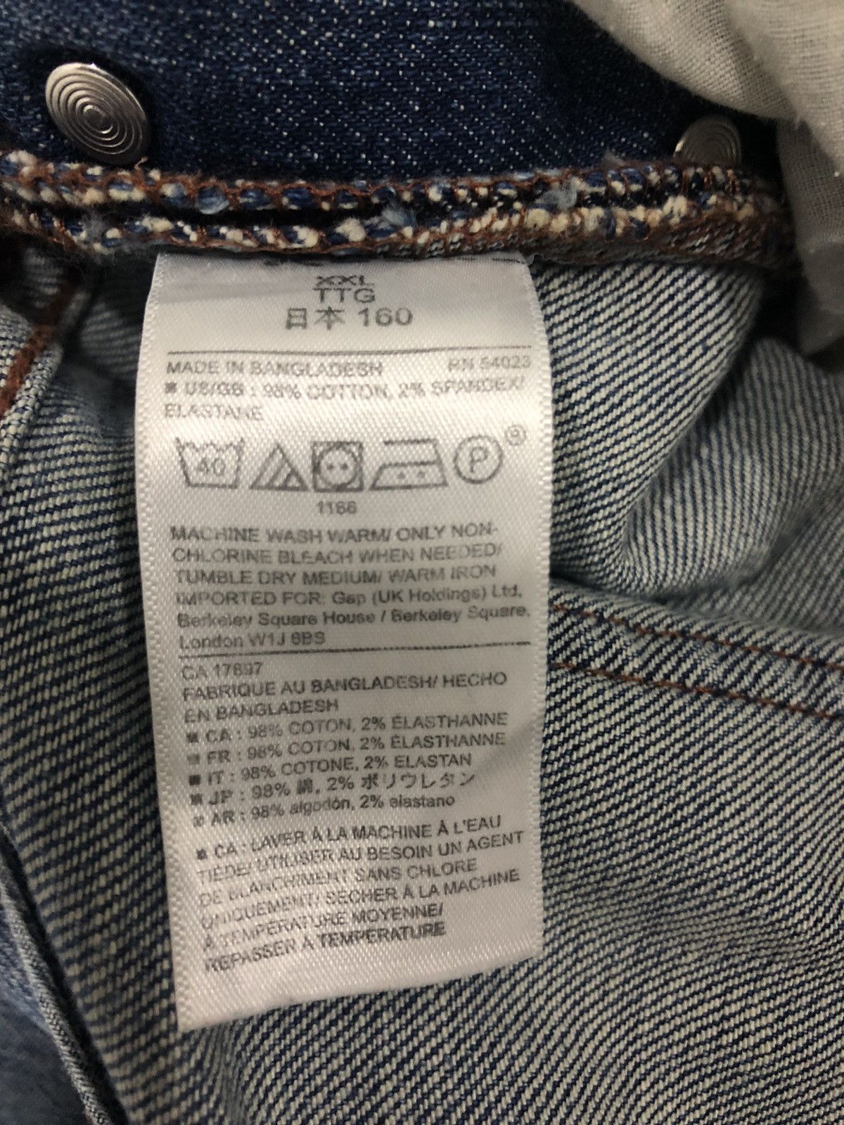 Gap GapKids Slim Fit Denim Overalls – Medium Indigo Size US 27 - 11 Thumbnail