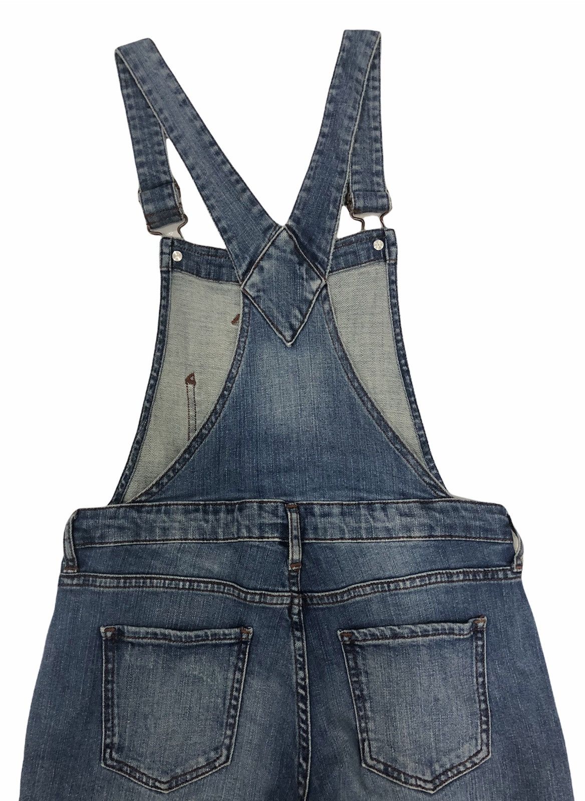 Gap GapKids Slim Fit Denim Overalls – Medium Indigo Size US 27 - 4 Thumbnail