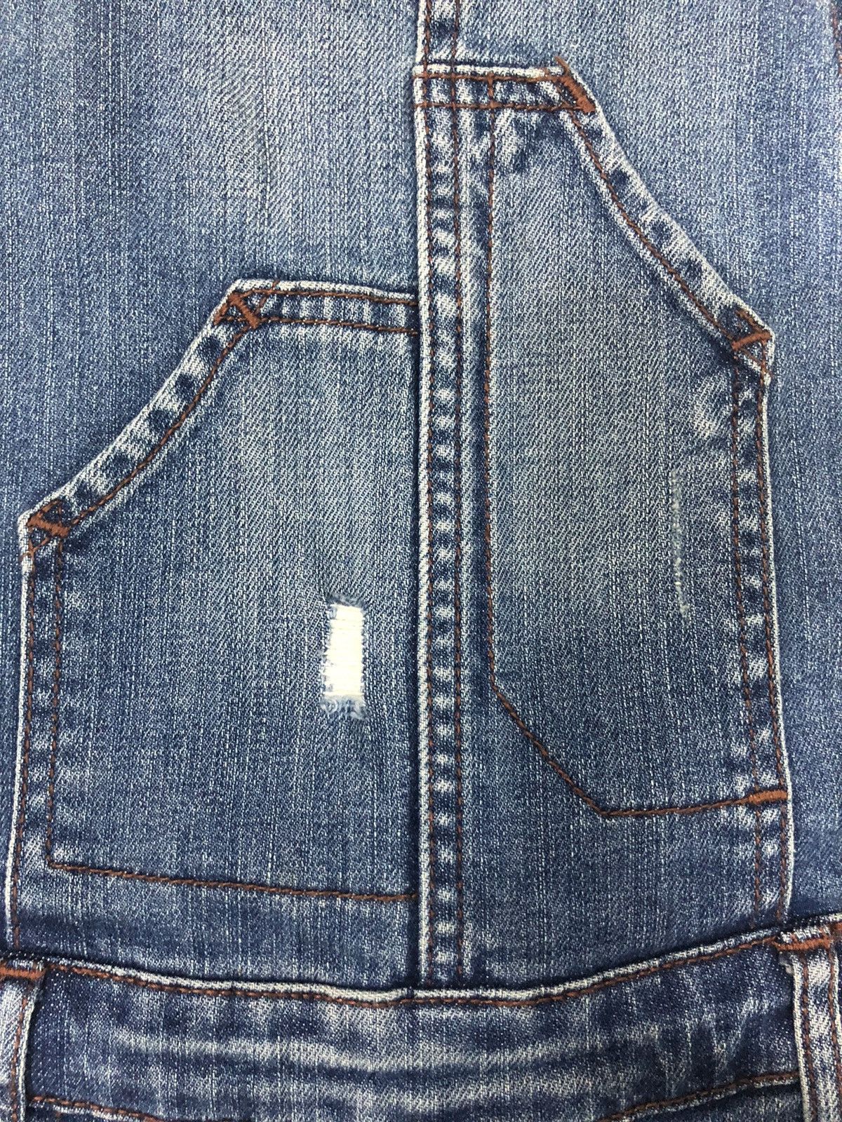 Gap GapKids Slim Fit Denim Overalls – Medium Indigo Size US 27 - 6 Thumbnail