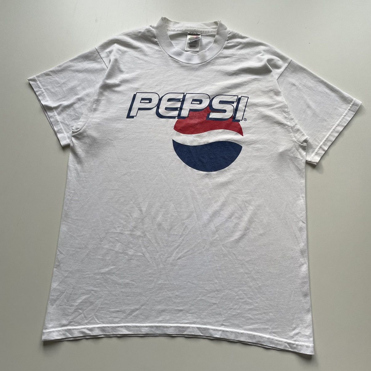 Pepsi Vintage 90s Pepsi Promo graphic t shirt Made In USA rare Size US L / EU 52-54 / 3 - 1 Thumbnail