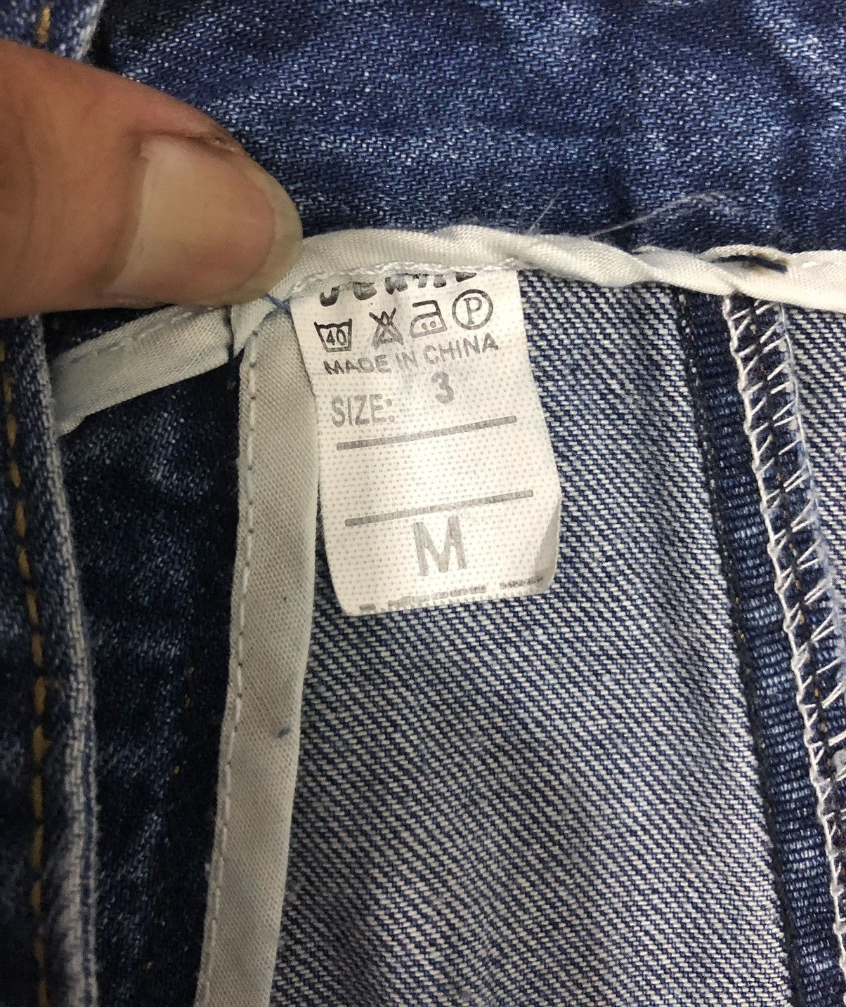 Japanese Brand × Vintage Vintage Y2K Style Distressed Dark Wash Denim Overalls Size M Size US 34 / EU 50 - 6 Thumbnail