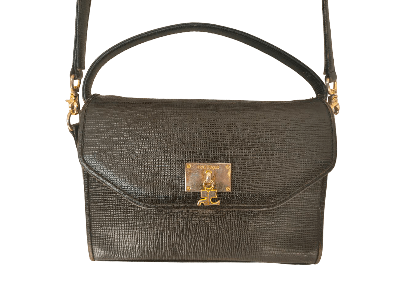 Courreges ❎ Vintage Courreges Leather Bag Size ONE SIZE - 2 Thumbnail